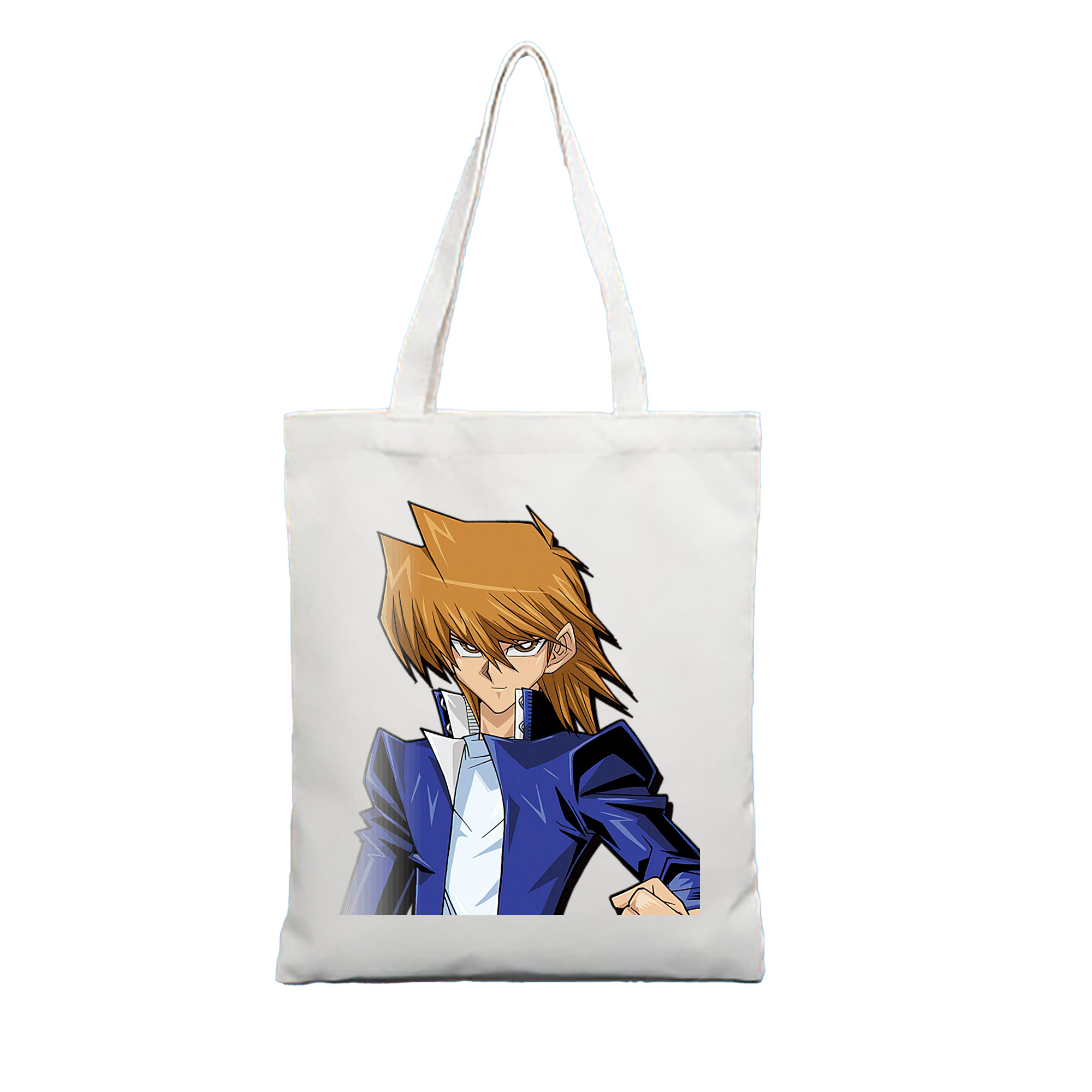 （画像用） 遊☆戯☆王 Yu-Gi-Oh! 縦型キャンバス生地手提げバッグ　トートバッグ