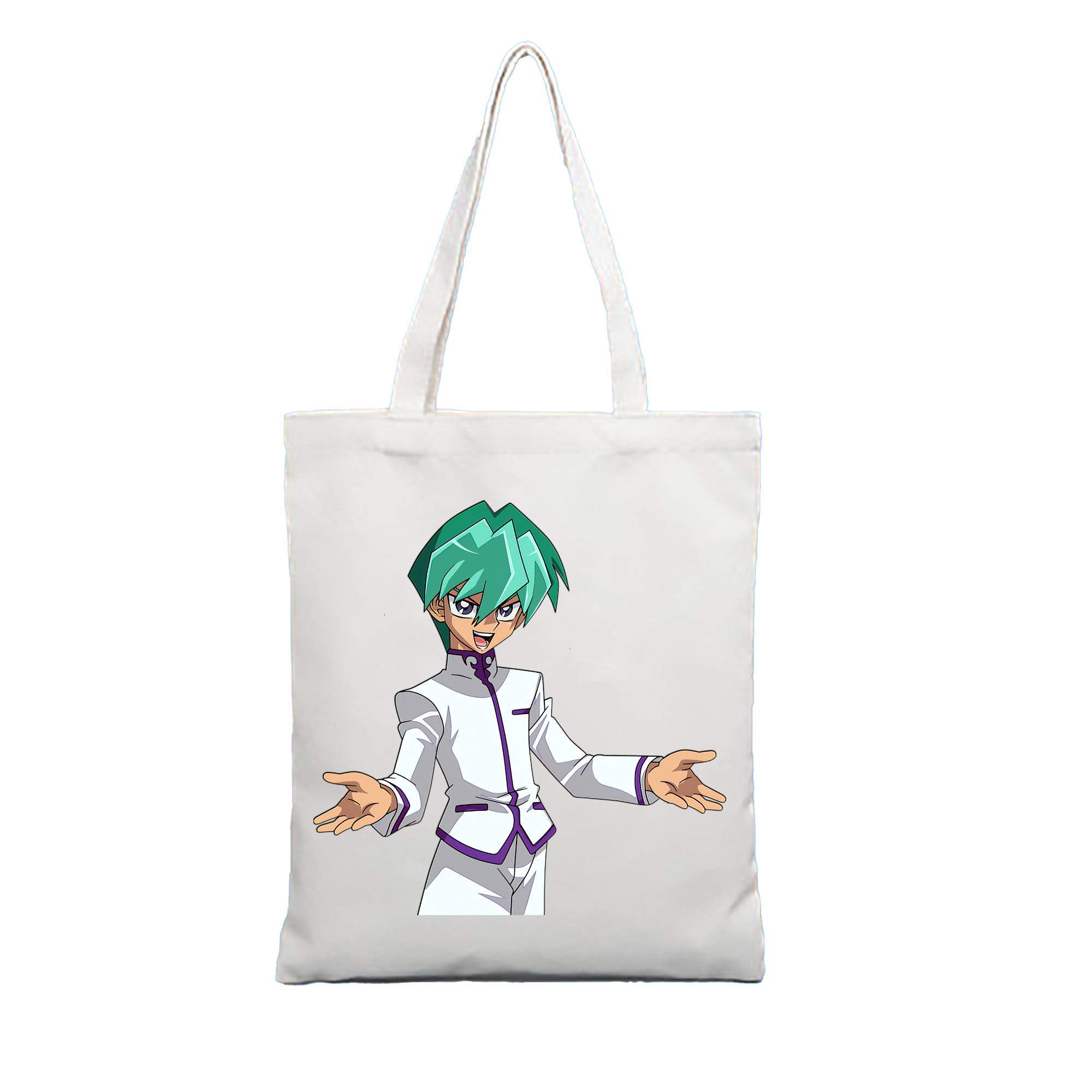 （画像用） 遊☆戯☆王 Yu-Gi-Oh! 縦型キャンバス生地手提げバッグ　トートバッグ