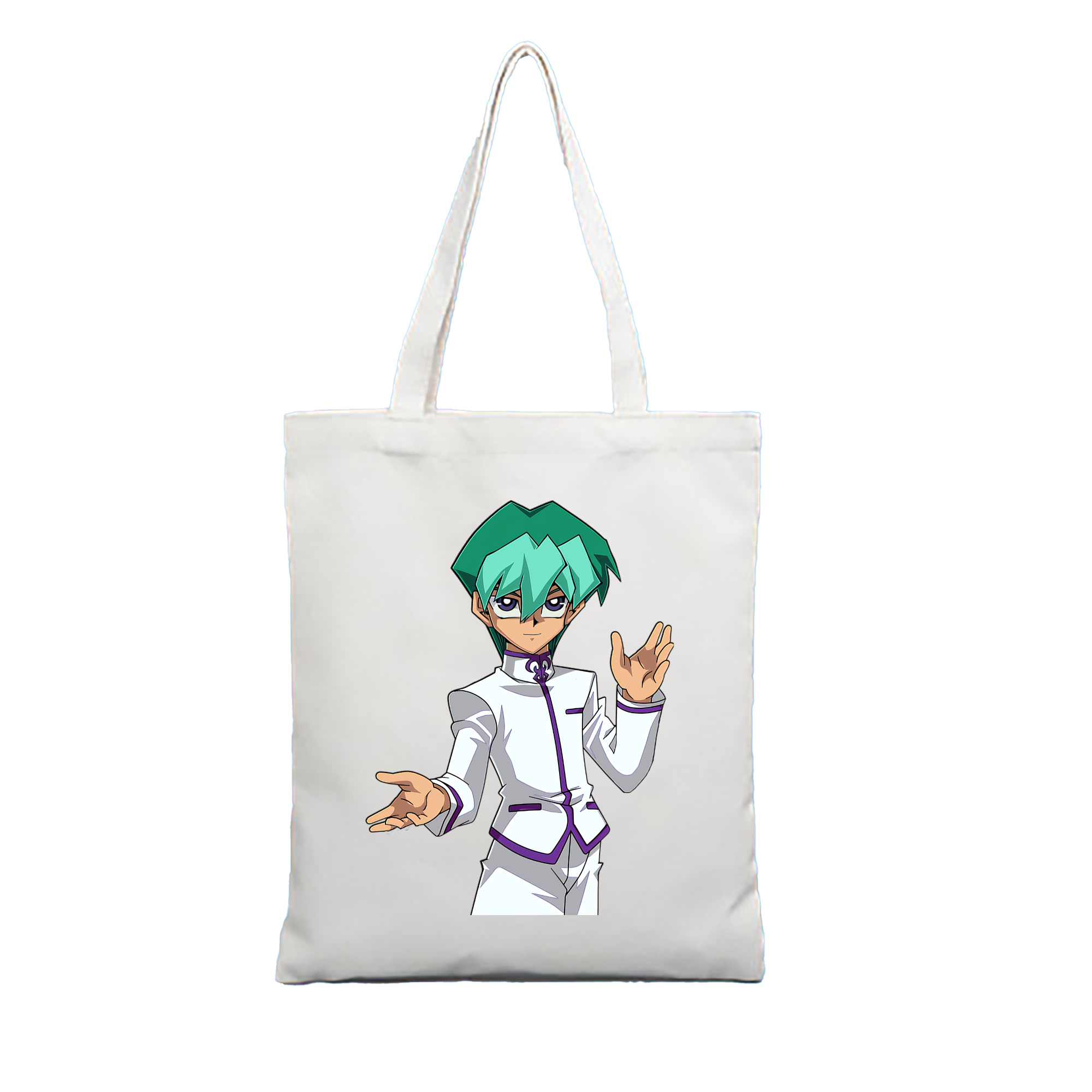 （画像用） 遊☆戯☆王 Yu-Gi-Oh! 縦型キャンバス生地手提げバッグ　トートバッグ
