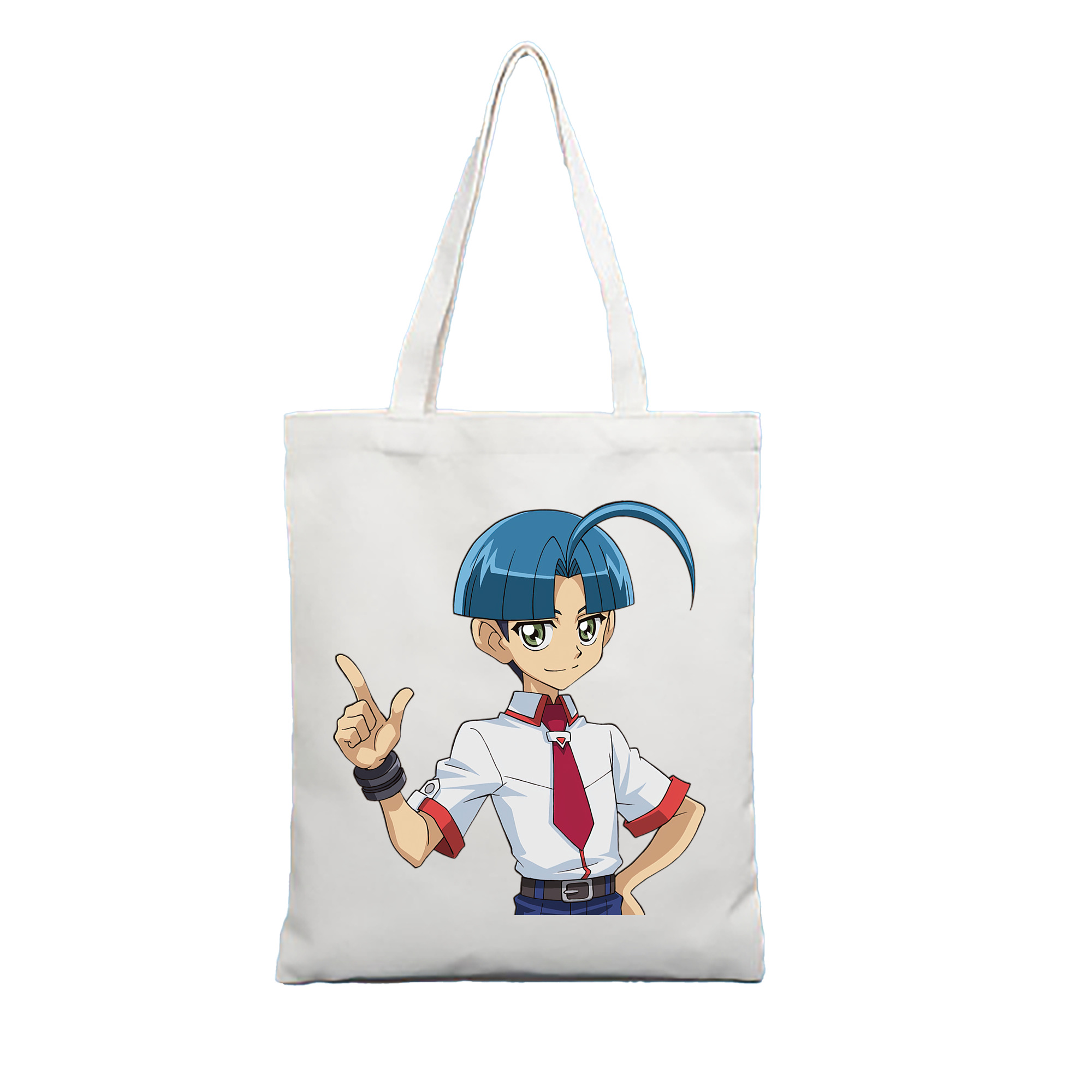 （画像用） 遊☆戯☆王 Yu-Gi-Oh! 縦型キャンバス生地手提げバッグ　トートバッグ