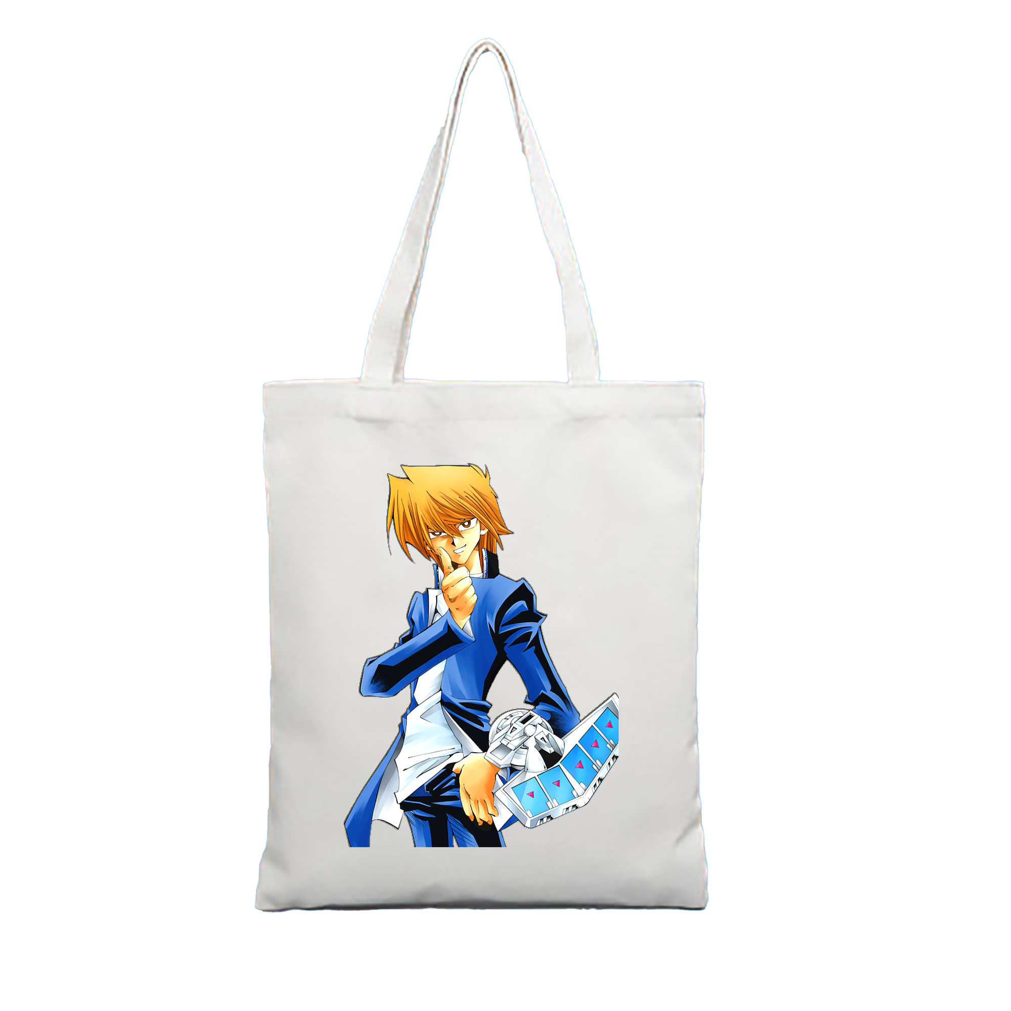 （画像用） 遊☆戯☆王 Yu-Gi-Oh! 縦型キャンバス生地手提げバッグ　トートバッグ