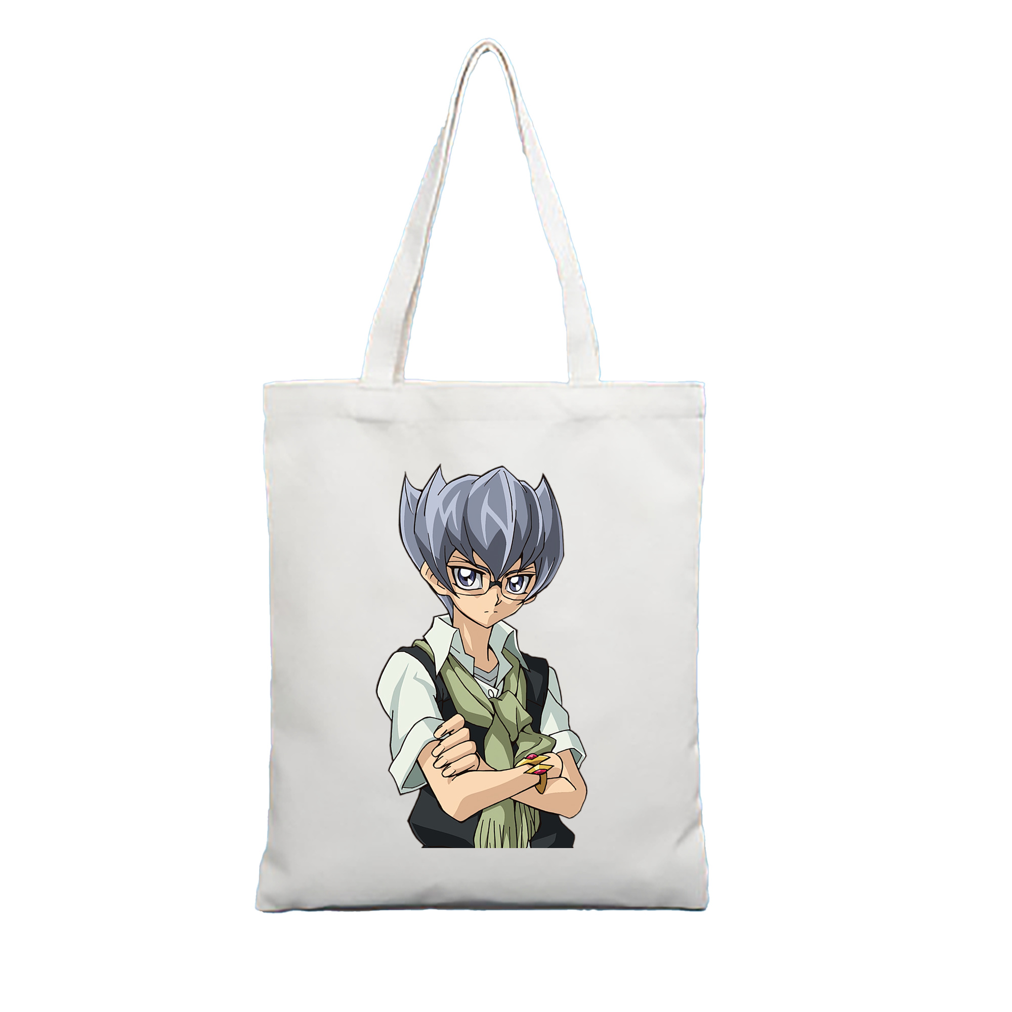 （画像用） 遊☆戯☆王 Yu-Gi-Oh! 縦型キャンバス生地手提げバッグ　トートバッグ