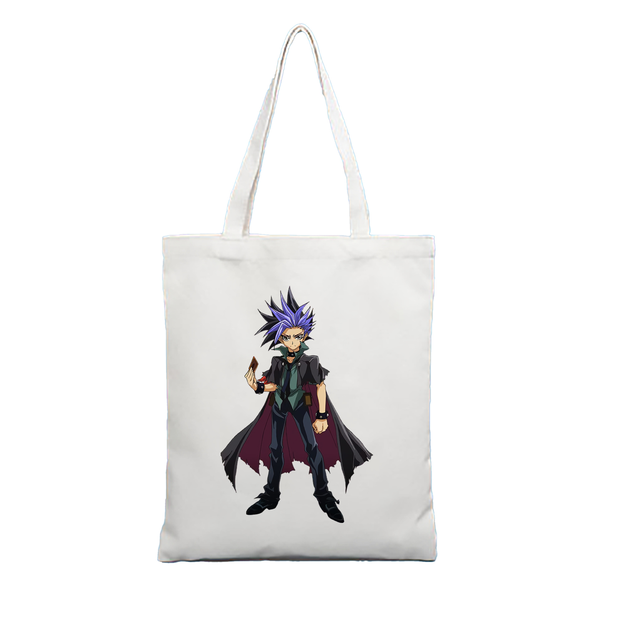 （画像用） 遊☆戯☆王 Yu-Gi-Oh! 縦型キャンバス生地手提げバッグ　トートバッグ