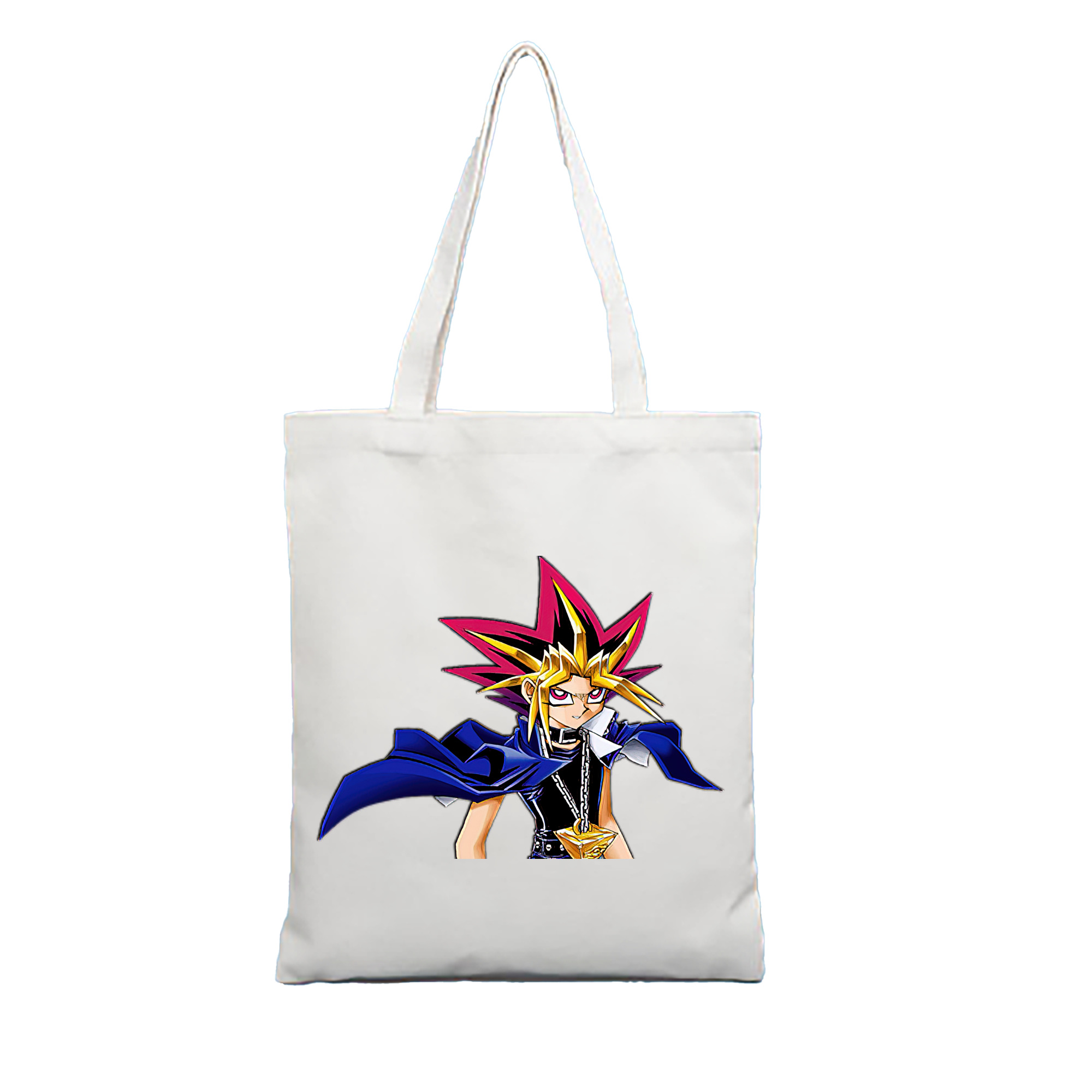 （画像用） 遊☆戯☆王 Yu-Gi-Oh! 縦型キャンバス生地手提げバッグ　トートバッグ