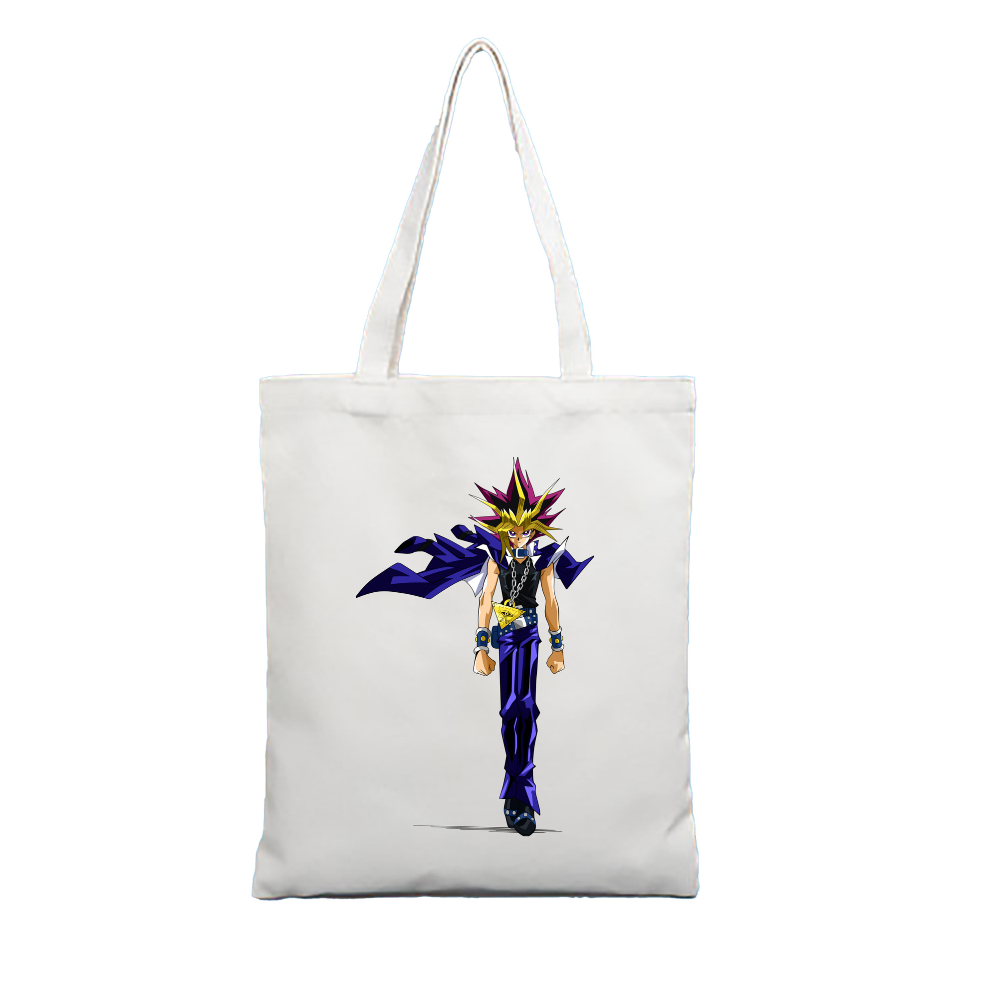 （画像用） 遊☆戯☆王 Yu-Gi-Oh! 縦型キャンバス生地手提げバッグ　トートバッグ