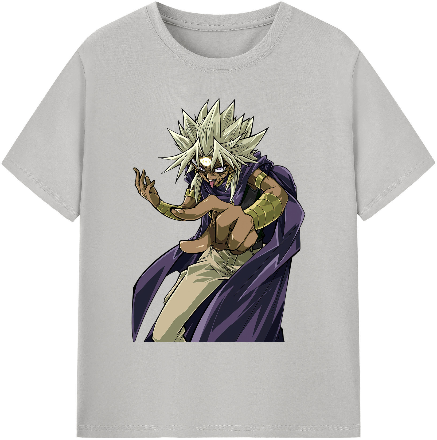 （画像用） 遊☆戯☆王 Yu-Gi-Oh! 綿100％ メンズ半袖Tシャツ｜肌触りやわらか＆通気性