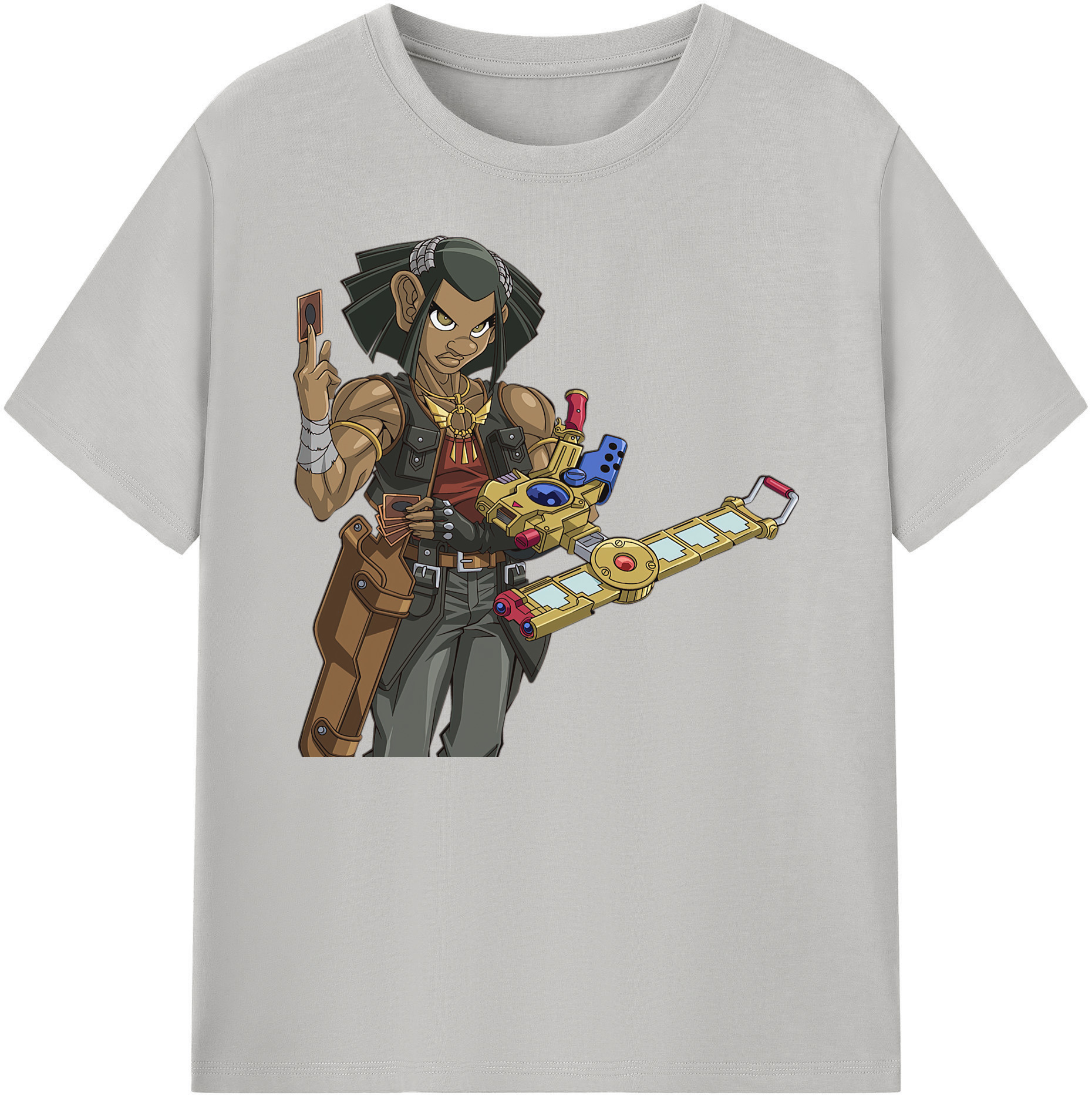 （画像用） 遊☆戯☆王 Yu-Gi-Oh! 綿100％ メンズ半袖Tシャツ｜肌触りやわらか＆通気性