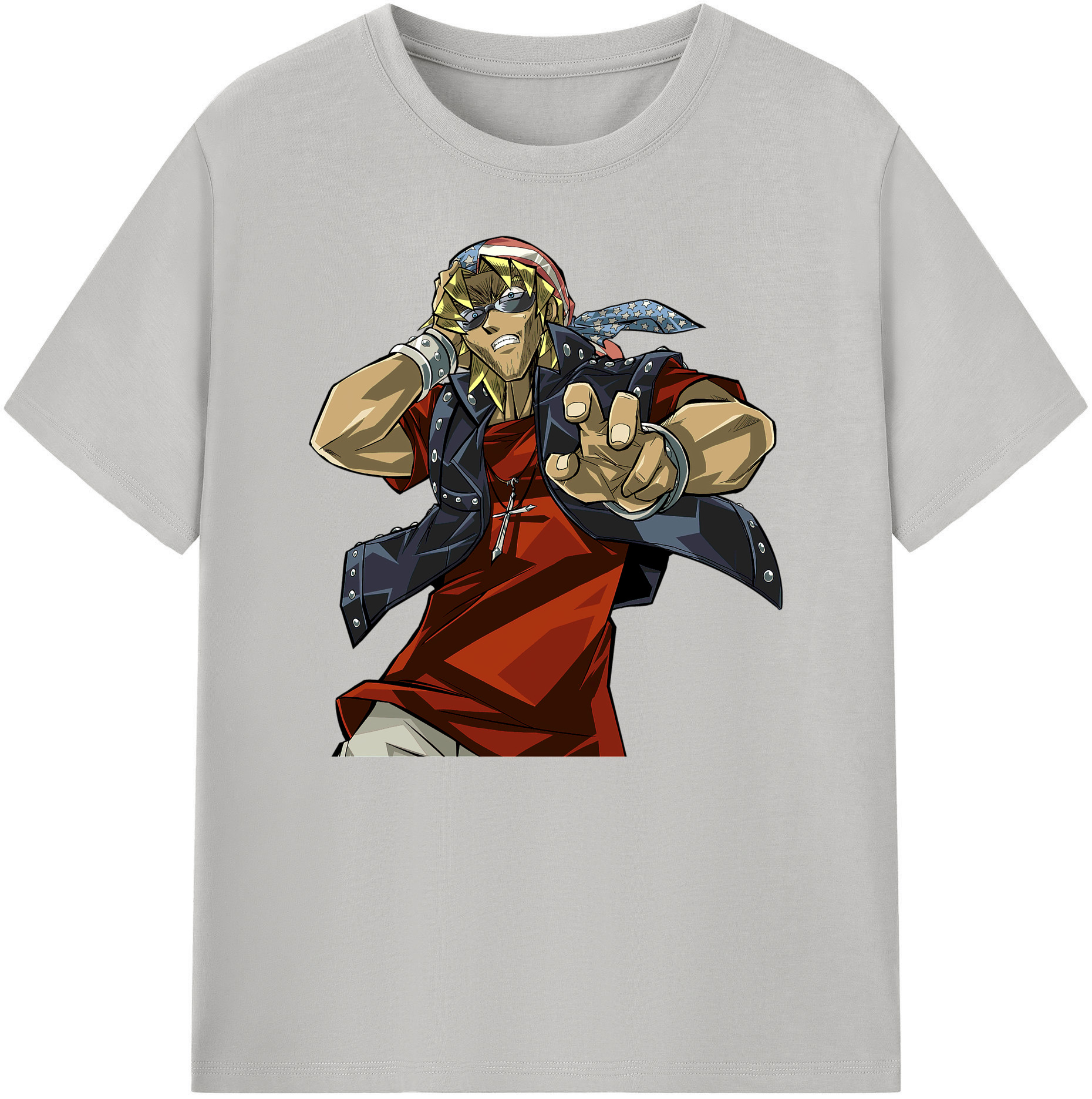 （画像用） 遊☆戯☆王 Yu-Gi-Oh! 綿100％ メンズ半袖Tシャツ｜肌触りやわらか＆通気性