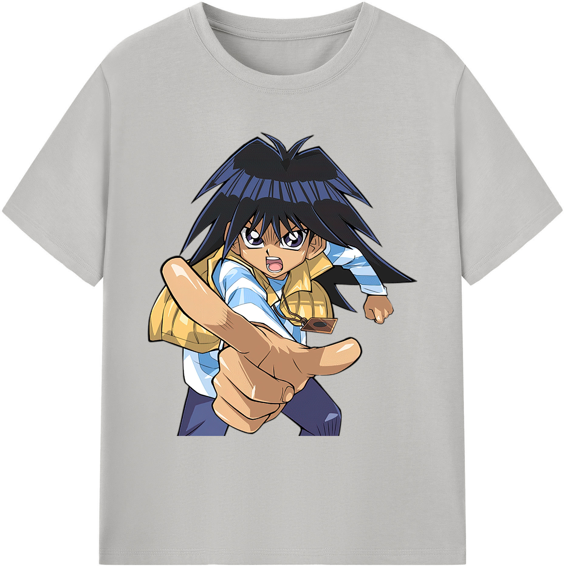 （画像用） 遊☆戯☆王 Yu-Gi-Oh! 綿100％ メンズ半袖Tシャツ｜肌触りやわらか＆通気性