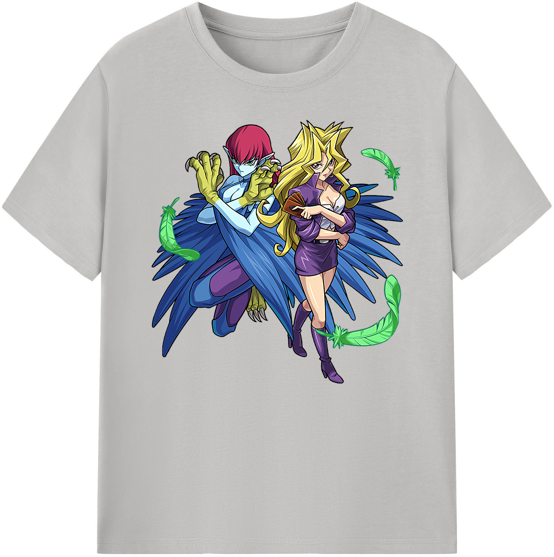 （画像用） 遊☆戯☆王 Yu-Gi-Oh! 綿100％ メンズ半袖Tシャツ｜肌触りやわらか＆通気性