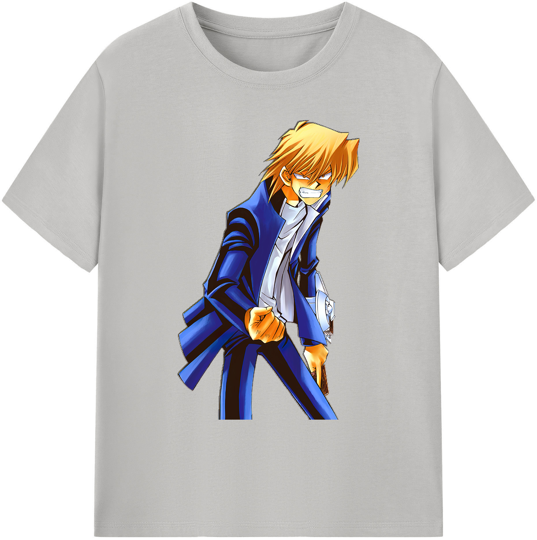 （画像用） 遊☆戯☆王 Yu-Gi-Oh! 綿100％ メンズ半袖Tシャツ｜肌触りやわらか＆通気性