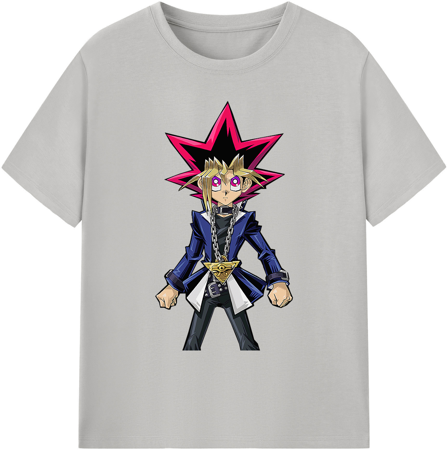（画像用） 遊☆戯☆王 Yu-Gi-Oh! 綿100％ メンズ半袖Tシャツ｜肌触りやわらか＆通気性