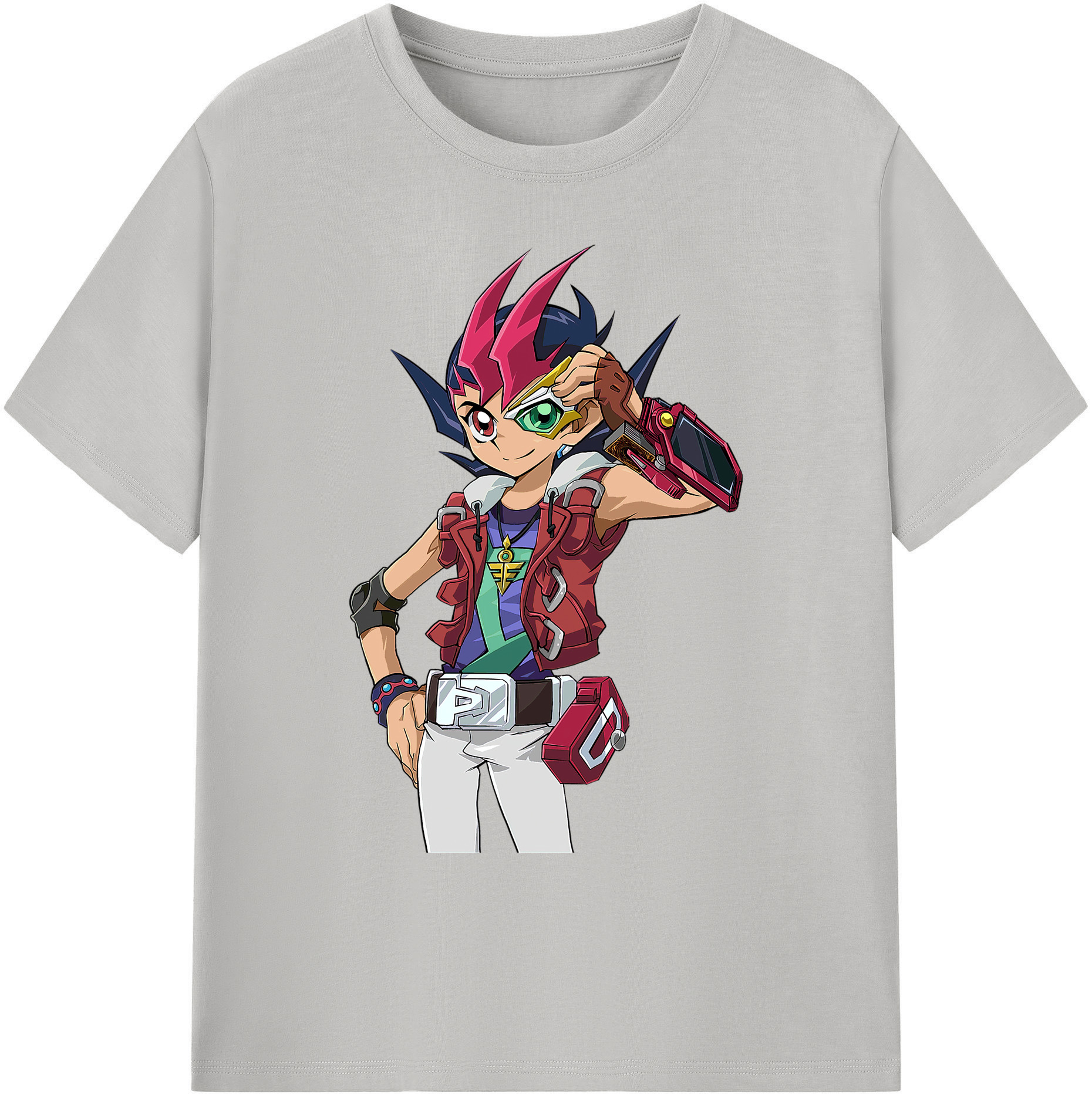 （画像用） 遊☆戯☆王 Yu-Gi-Oh! 綿100％ メンズ半袖Tシャツ｜肌触りやわらか＆通気性