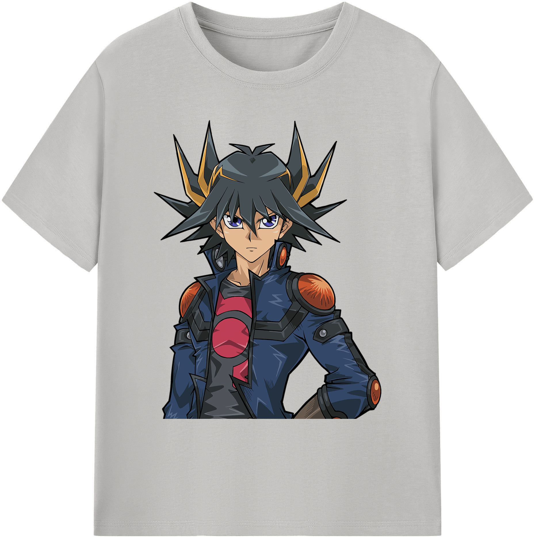 （画像用） 遊☆戯☆王 Yu-Gi-Oh! 綿100％ メンズ半袖Tシャツ｜肌触りやわらか＆通気性