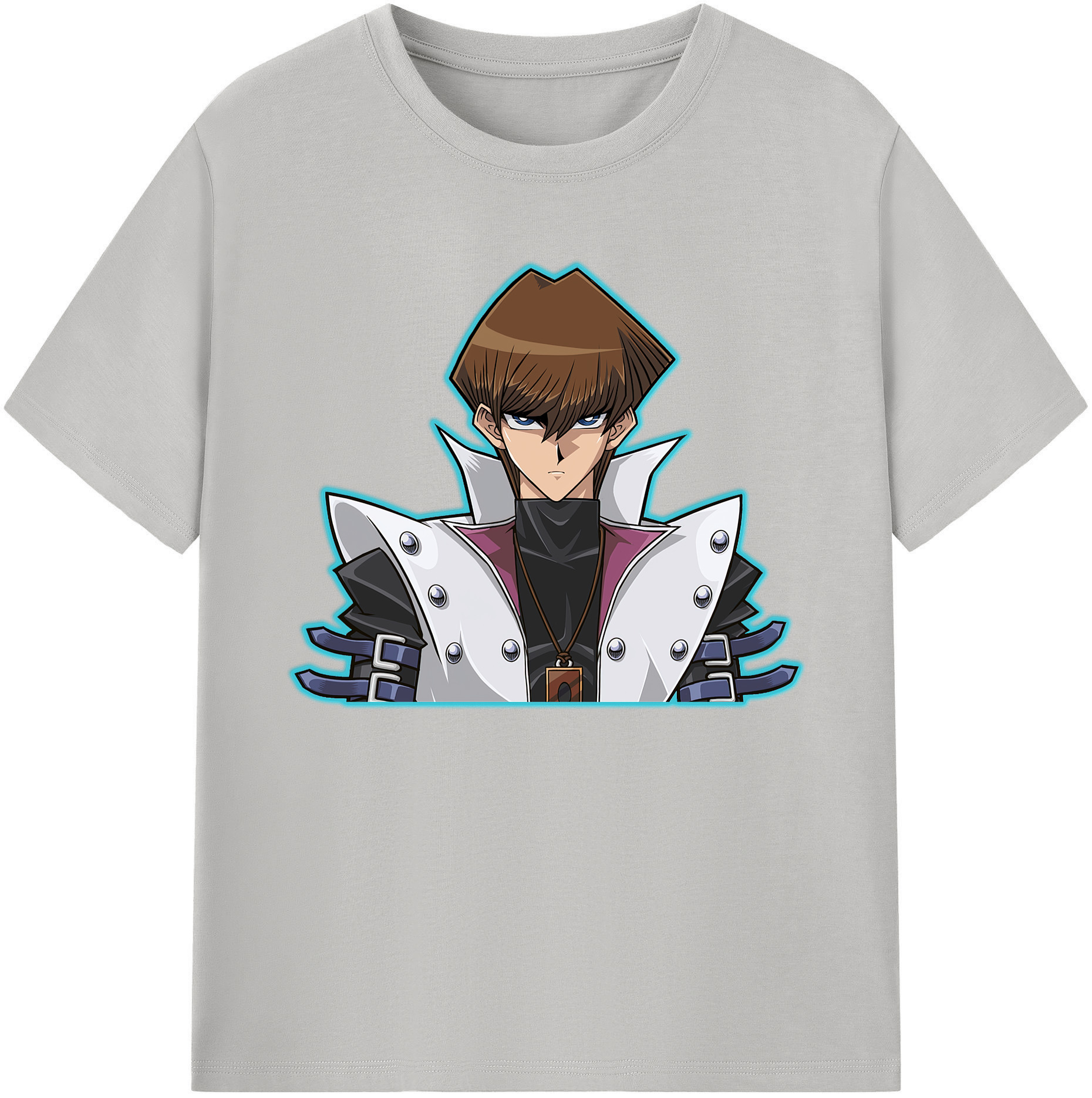 遊☆戯☆王 Yu-Gi-Oh! 綿100％ メンズ半袖Tシャツ｜肌触りやわらか＆通気性