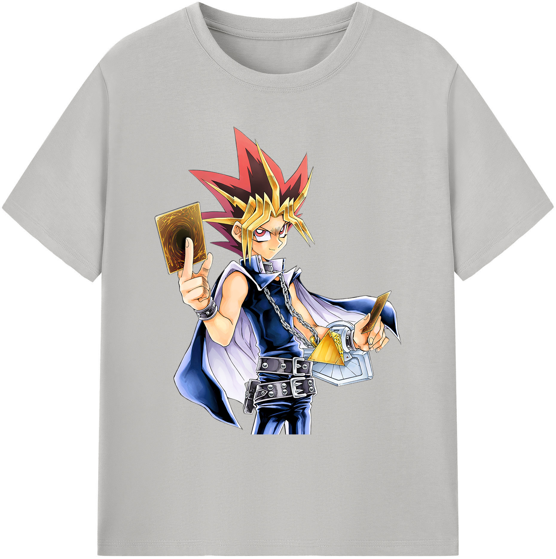 （画像用） 遊☆戯☆王 Yu-Gi-Oh! 綿100％ メンズ半袖Tシャツ｜肌触りやわらか＆通気性