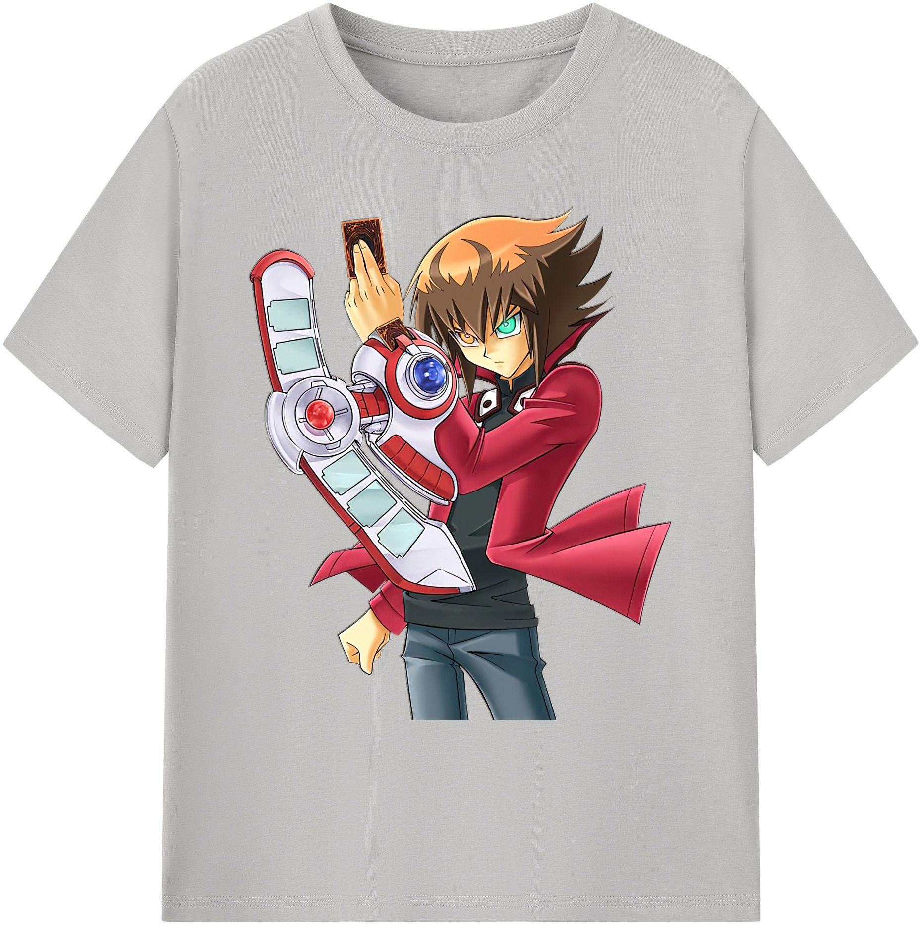 （画像用） 遊☆戯☆王 Yu-Gi-Oh! 綿100％ メンズ半袖Tシャツ｜肌触りやわらか＆通気性