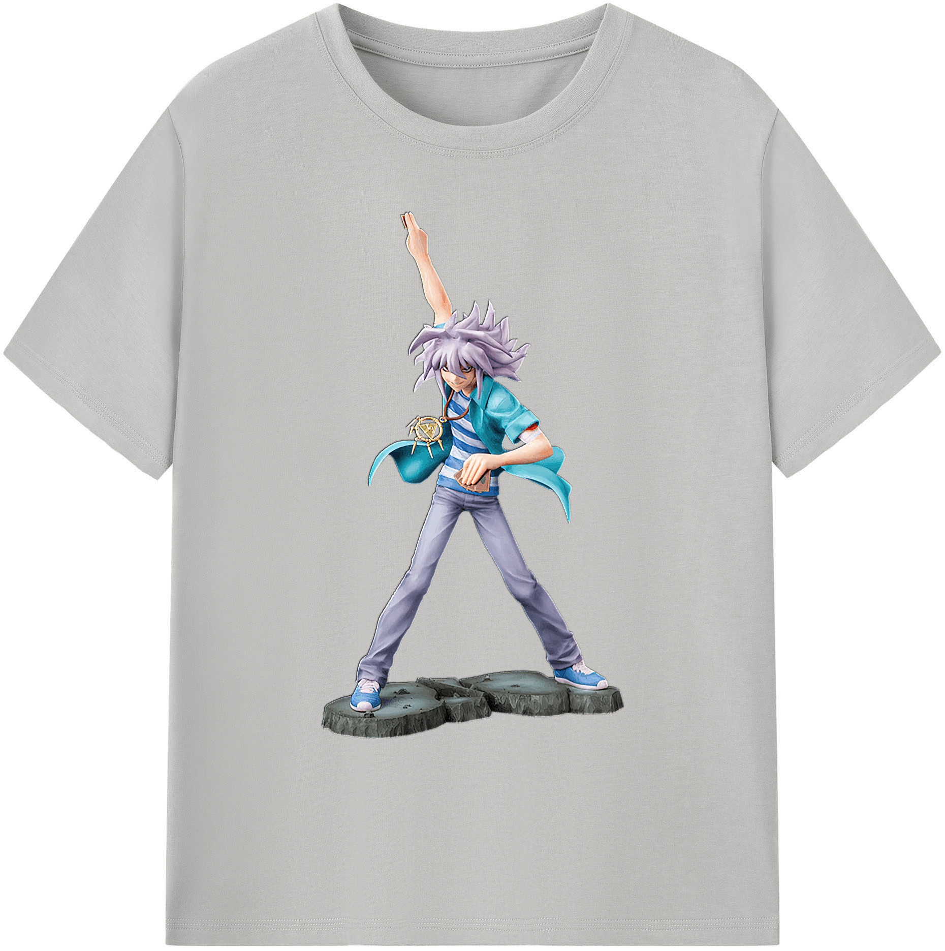 （画像用） 遊☆戯☆王 Yu-Gi-Oh! 綿100％ メンズ半袖Tシャツ｜肌触りやわらか＆通気性