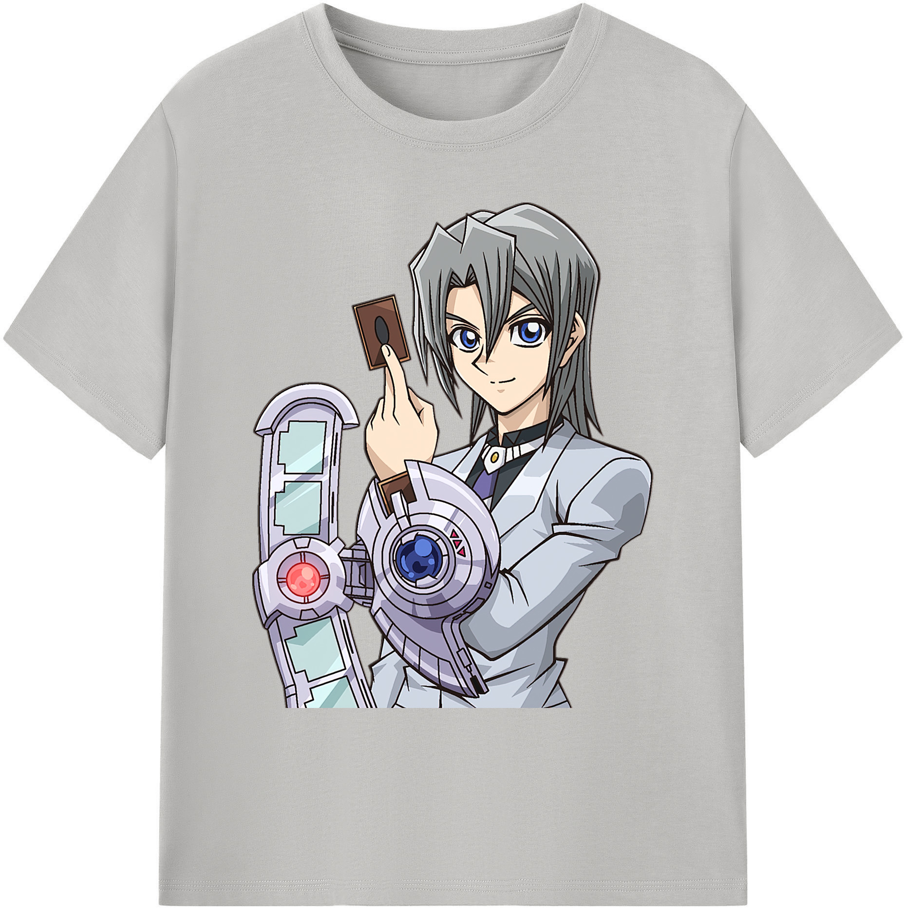 （画像用） 遊☆戯☆王 Yu-Gi-Oh! 綿100％ メンズ半袖Tシャツ｜肌触りやわらか＆通気性