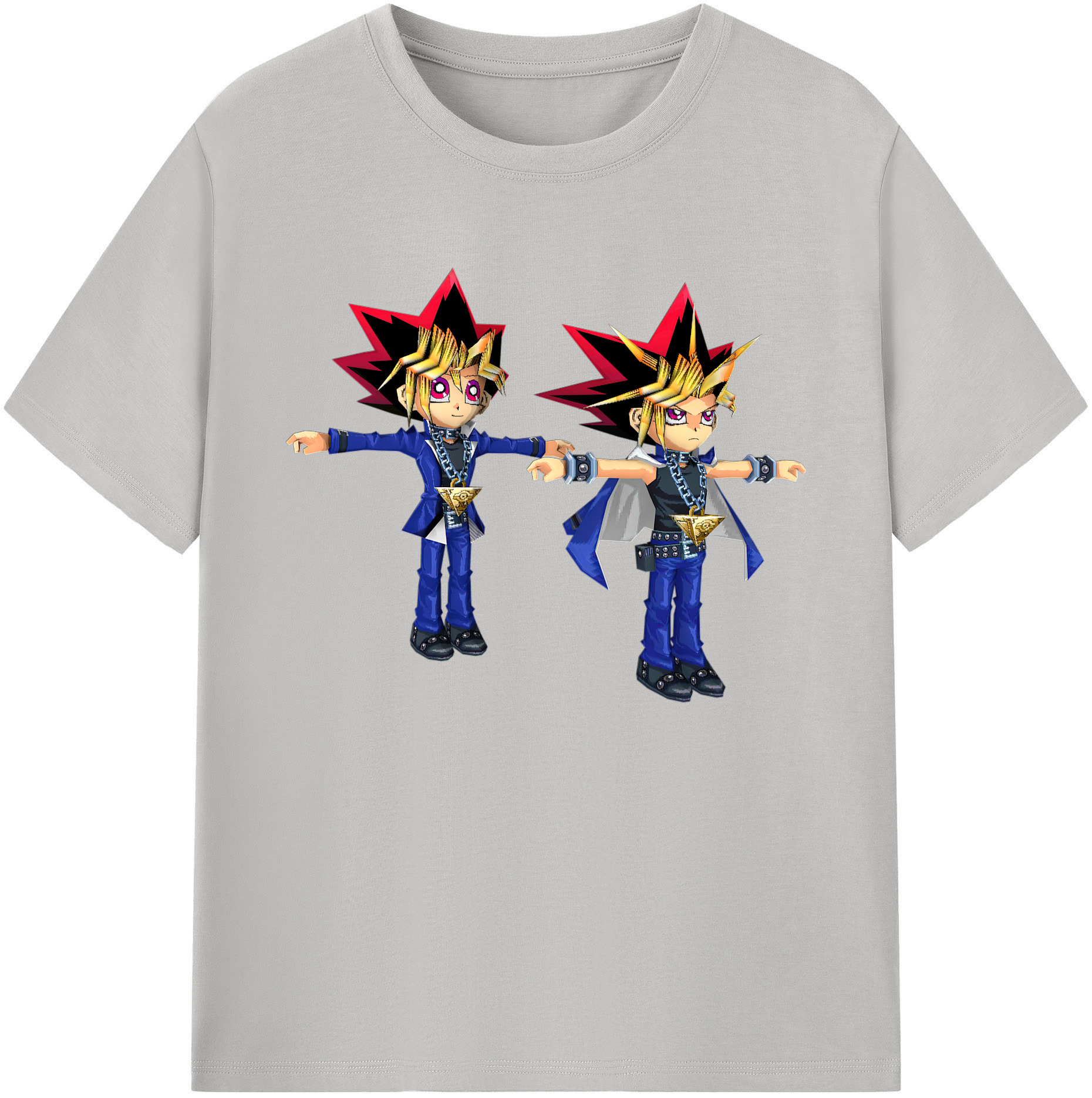 （画像用） 遊☆戯☆王 Yu-Gi-Oh! 綿100％ メンズ半袖Tシャツ｜肌触りやわらか＆通気性