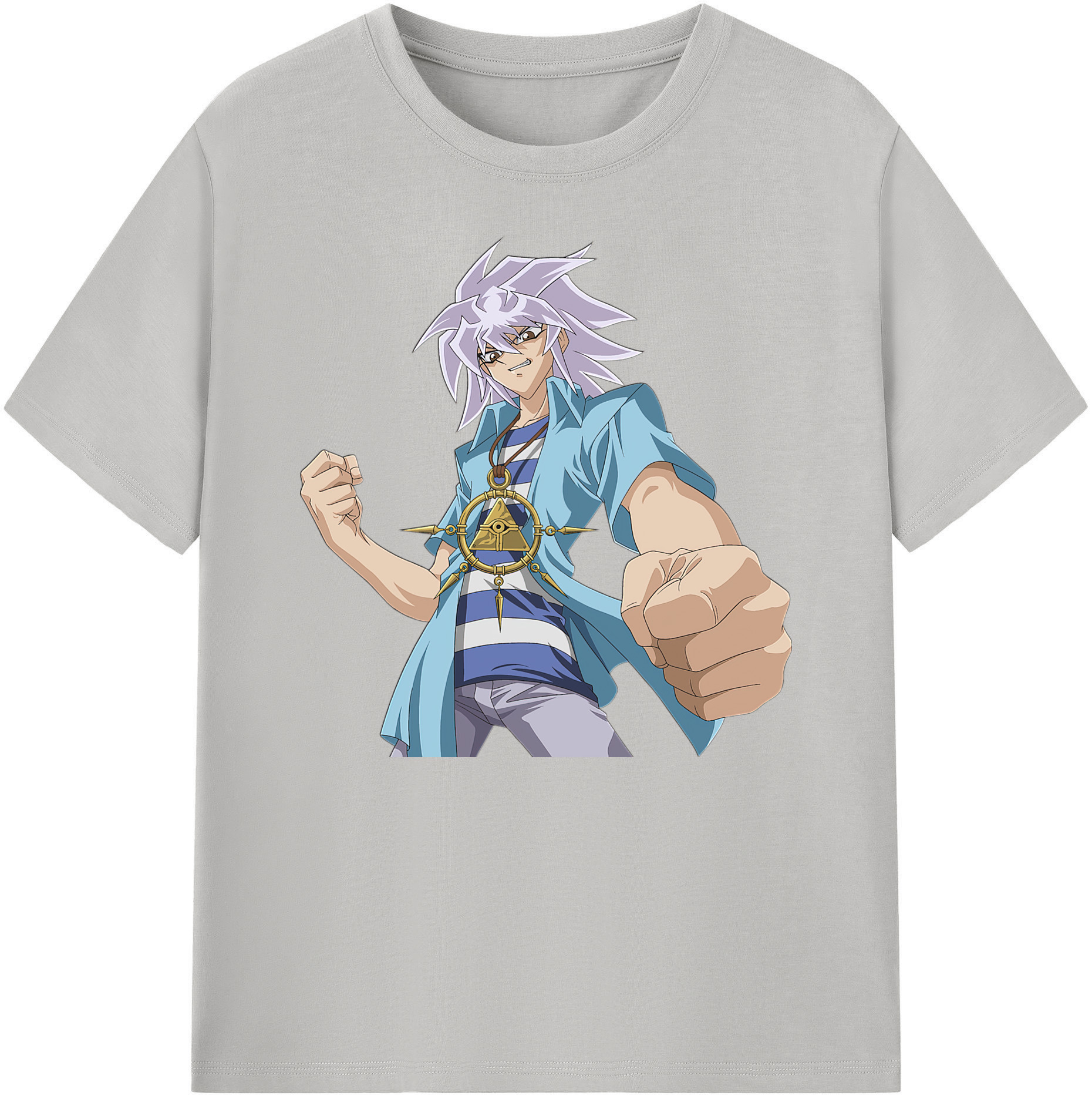 （画像用） 遊☆戯☆王 Yu-Gi-Oh! 綿100％ メンズ半袖Tシャツ｜肌触りやわらか＆通気性