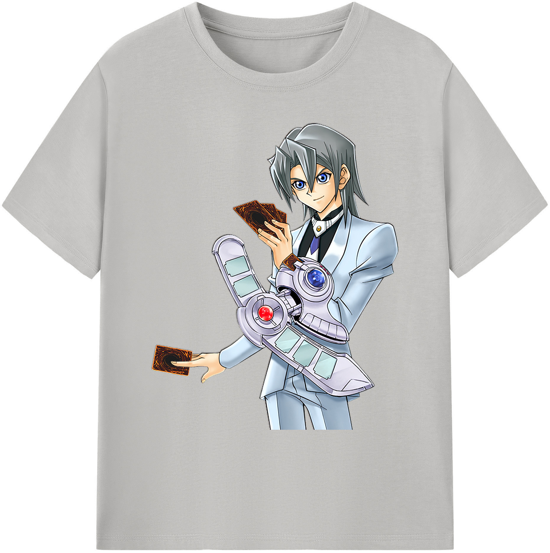 （画像用） 遊☆戯☆王 Yu-Gi-Oh! 綿100％ メンズ半袖Tシャツ｜肌触りやわらか＆通気性
