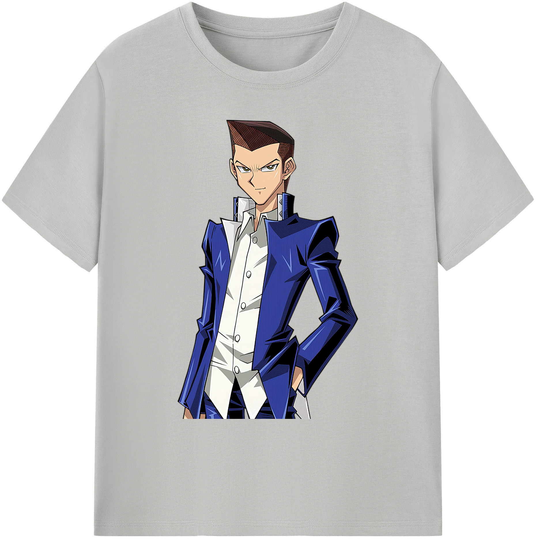 （画像用） 遊☆戯☆王 Yu-Gi-Oh! 綿100％ メンズ半袖Tシャツ｜肌触りやわらか＆通気性
