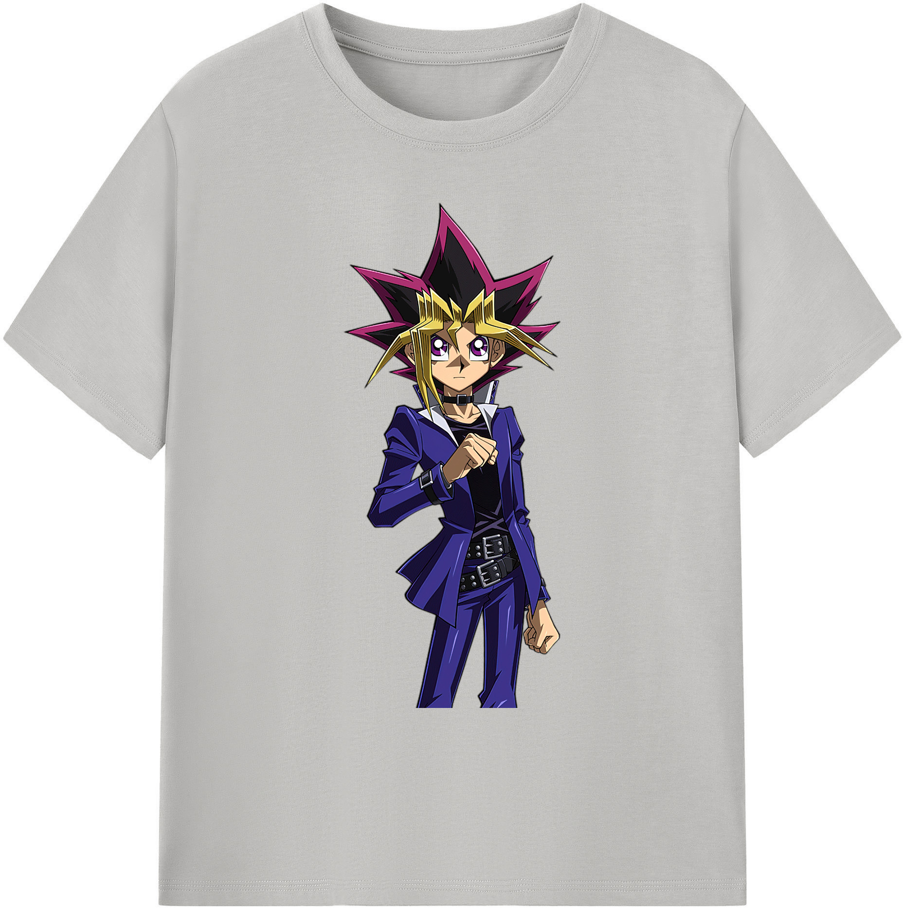 （画像用） 遊☆戯☆王 Yu-Gi-Oh! 綿100％ メンズ半袖Tシャツ｜肌触りやわらか＆通気性