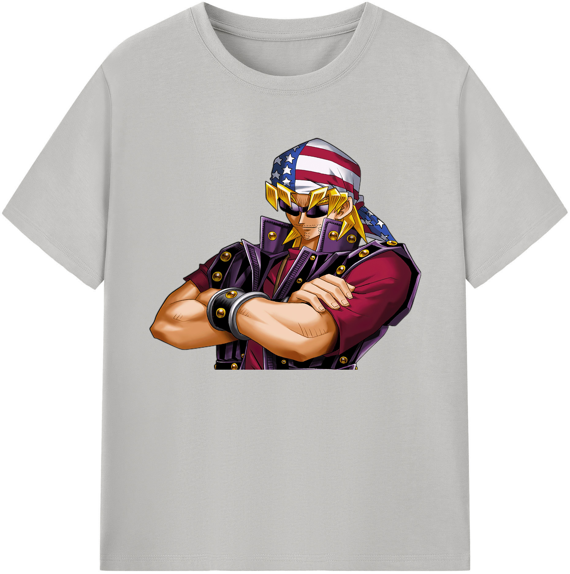 （画像用） 遊☆戯☆王 Yu-Gi-Oh! 綿100％ メンズ半袖Tシャツ｜肌触りやわらか＆通気性