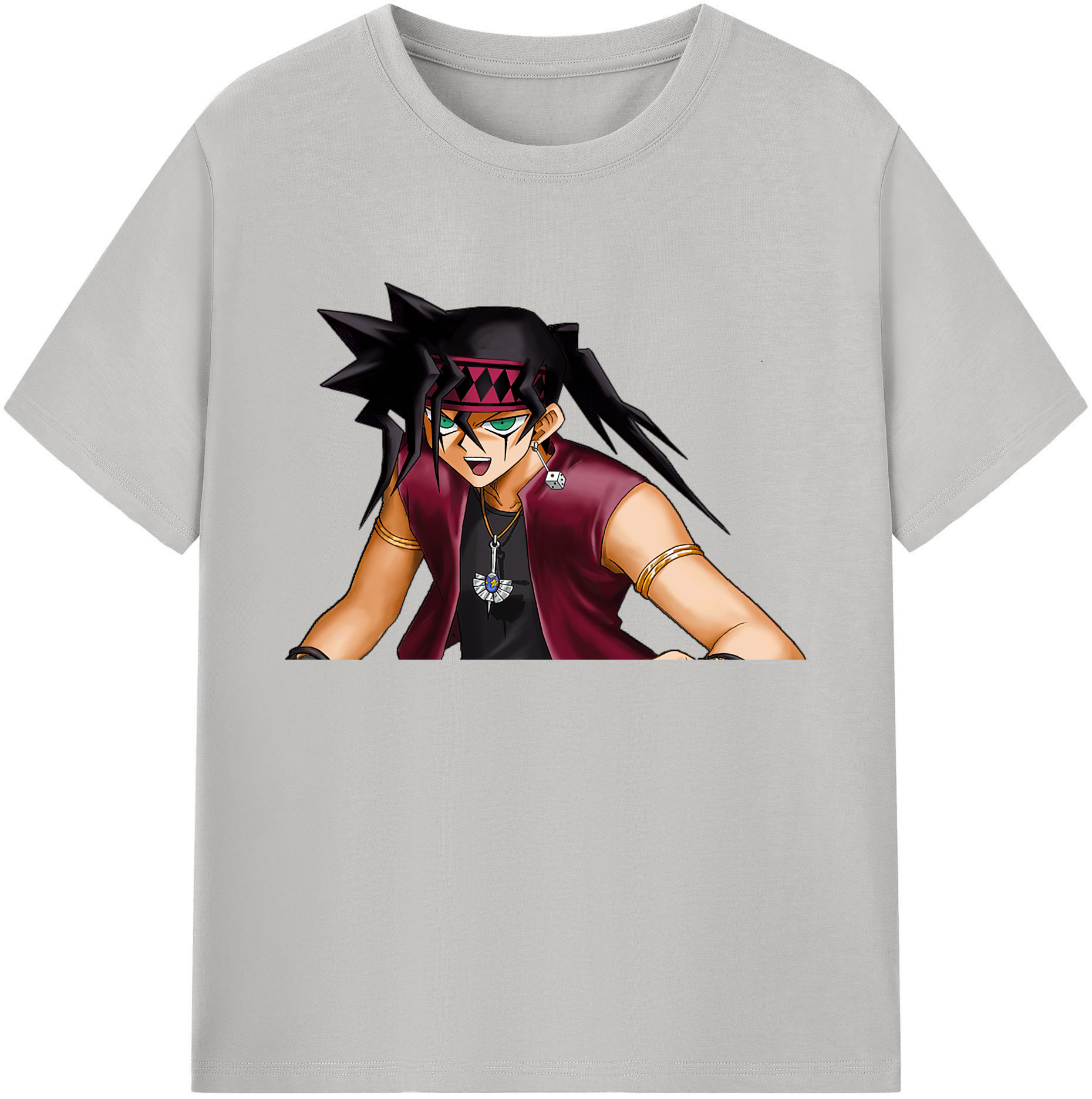（画像用） 遊☆戯☆王 Yu-Gi-Oh! 綿100％ メンズ半袖Tシャツ｜肌触りやわらか＆通気性