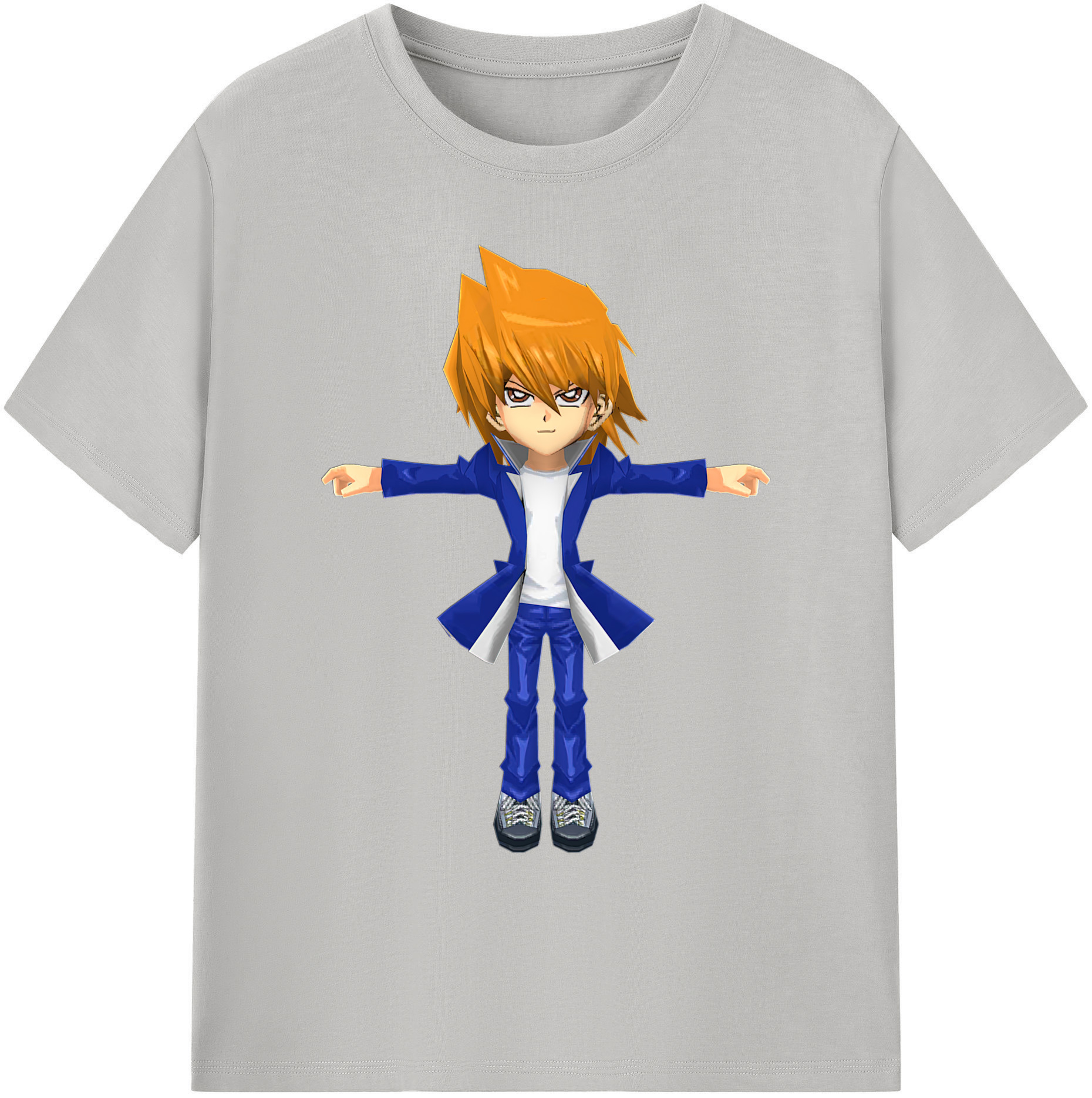 （画像用） 遊☆戯☆王 Yu-Gi-Oh! 綿100％ メンズ半袖Tシャツ｜肌触りやわらか＆通気性