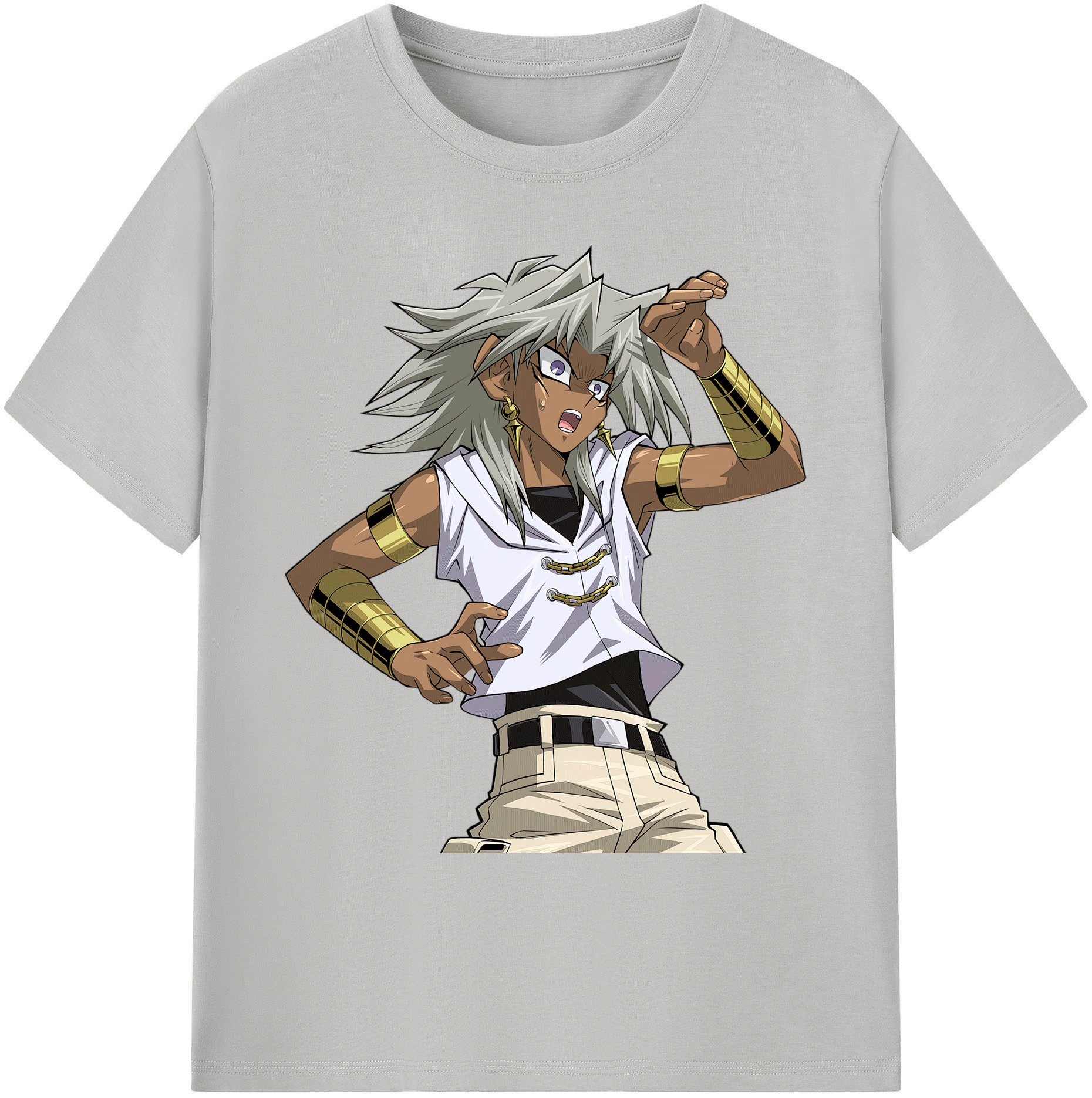 （画像用） 遊☆戯☆王 Yu-Gi-Oh! 綿100％ メンズ半袖Tシャツ｜肌触りやわらか＆通気性