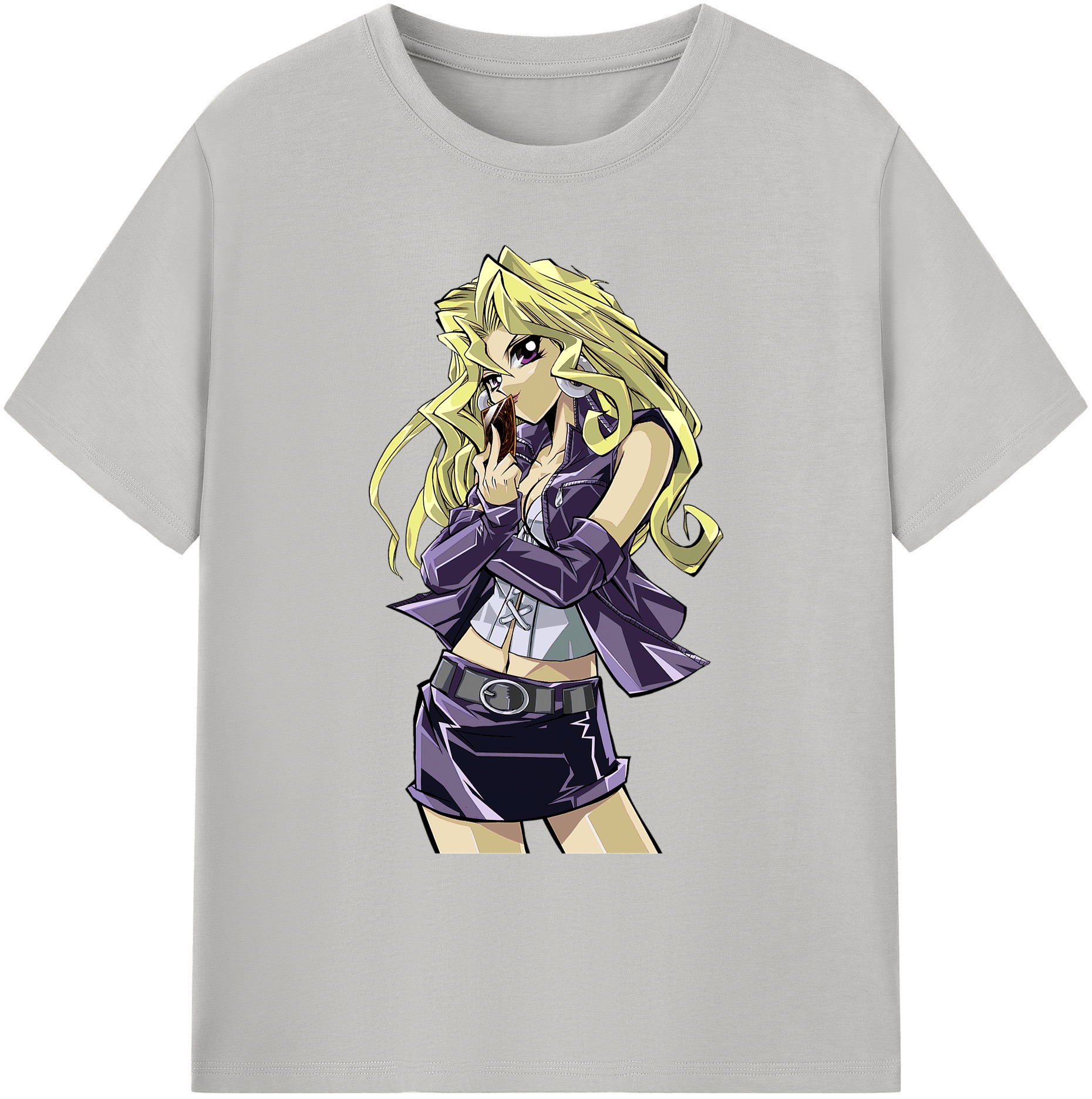 （画像用） 遊☆戯☆王 Yu-Gi-Oh! 綿100％ メンズ半袖Tシャツ｜肌触りやわらか＆通気性