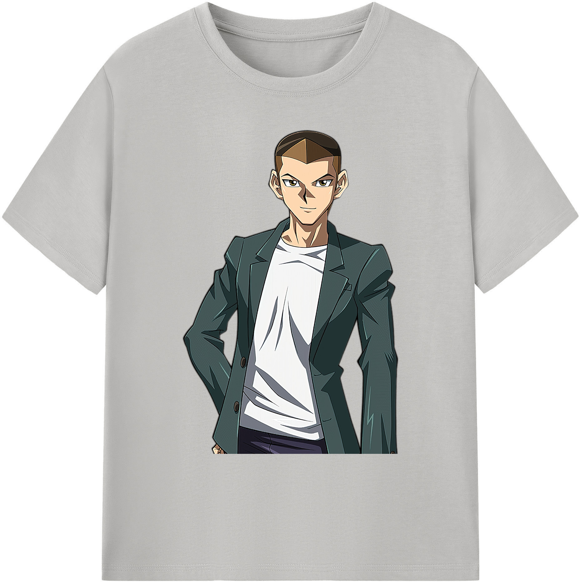 （画像用） 遊☆戯☆王 Yu-Gi-Oh! 綿100％ メンズ半袖Tシャツ｜肌触りやわらか＆通気性