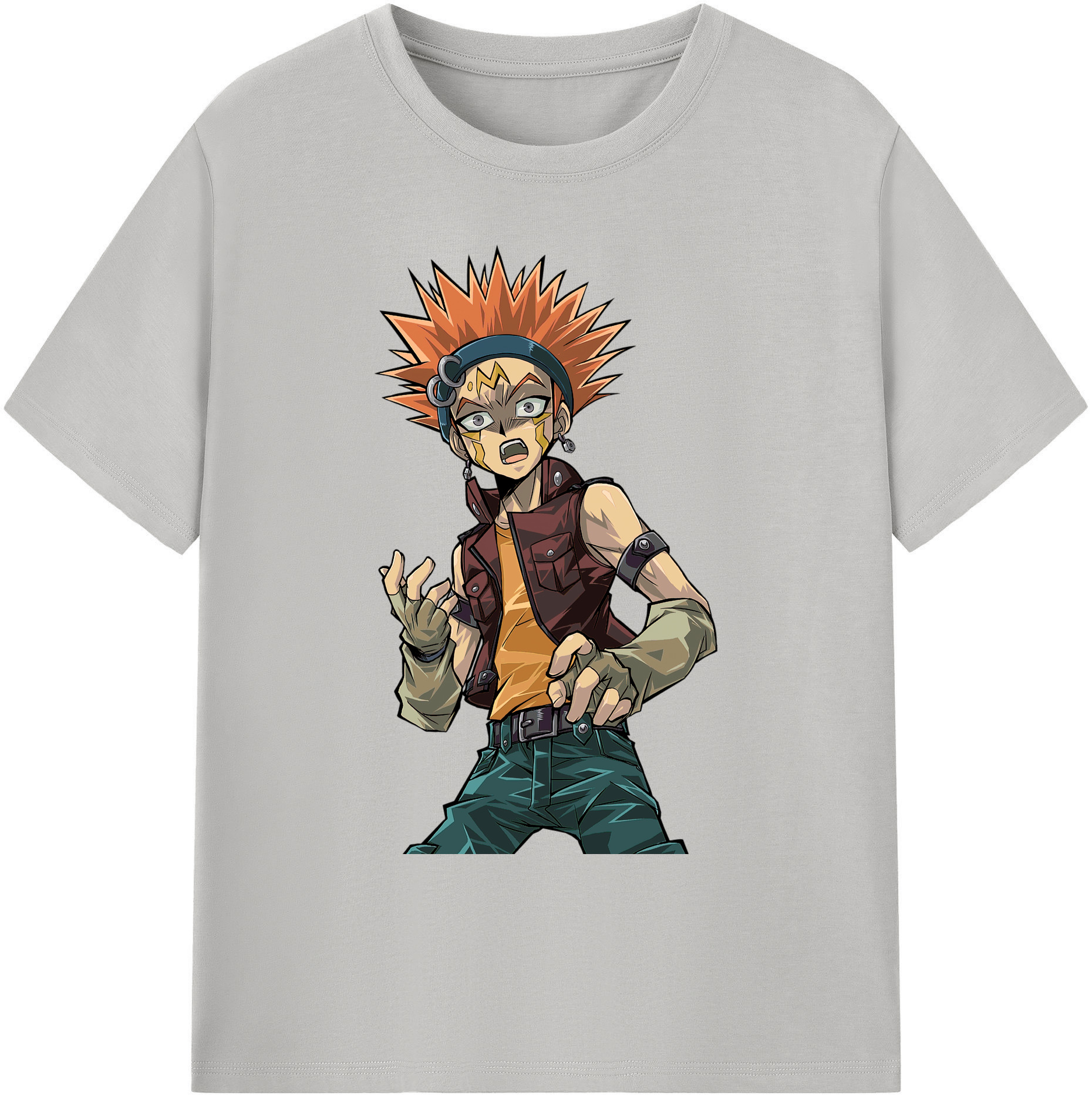 （画像用） 遊☆戯☆王 Yu-Gi-Oh! 綿100％ メンズ半袖Tシャツ｜肌触りやわらか＆通気性