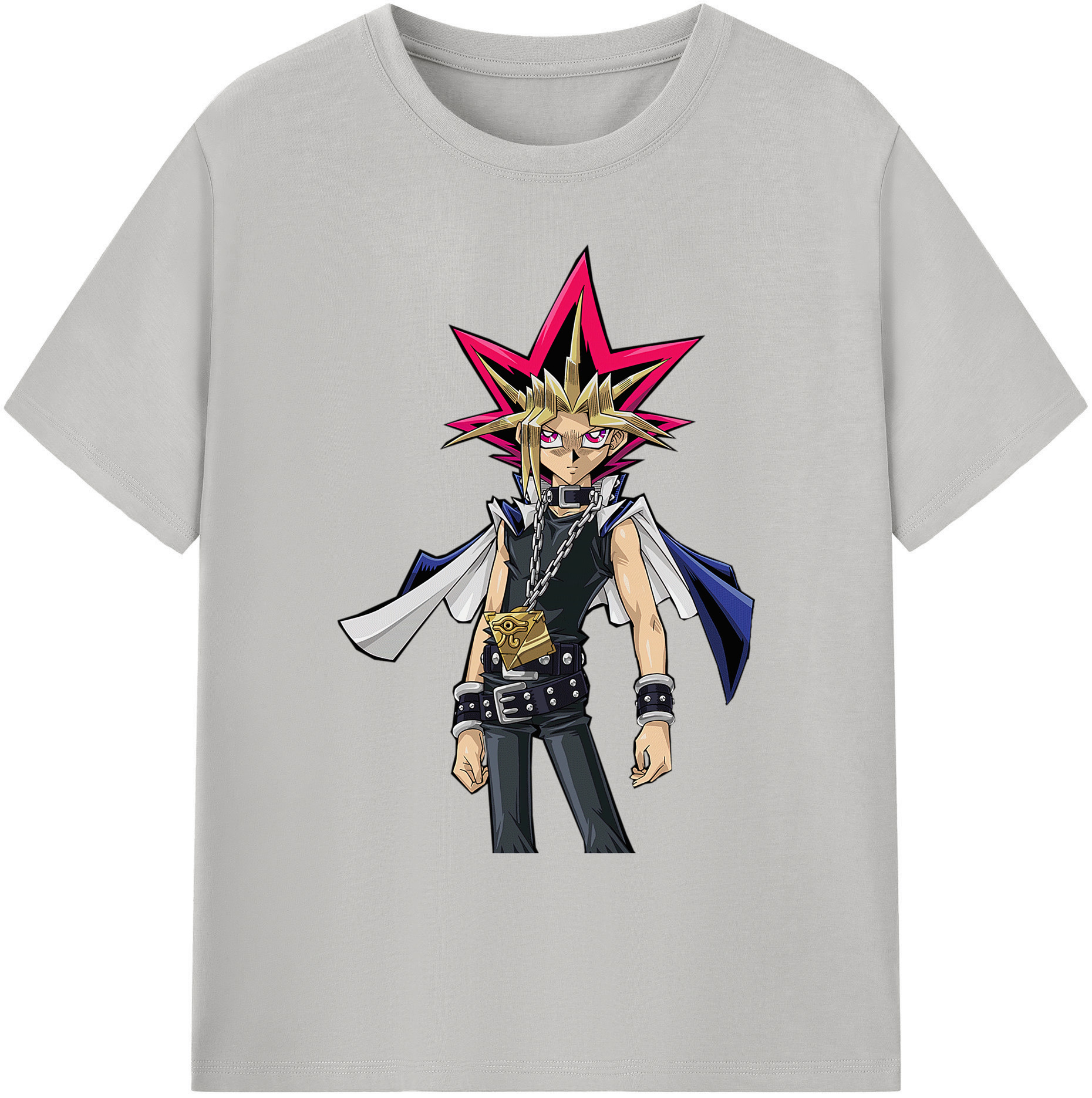 （画像用） 遊☆戯☆王 Yu-Gi-Oh! 綿100％ メンズ半袖Tシャツ｜肌触りやわらか＆通気性
