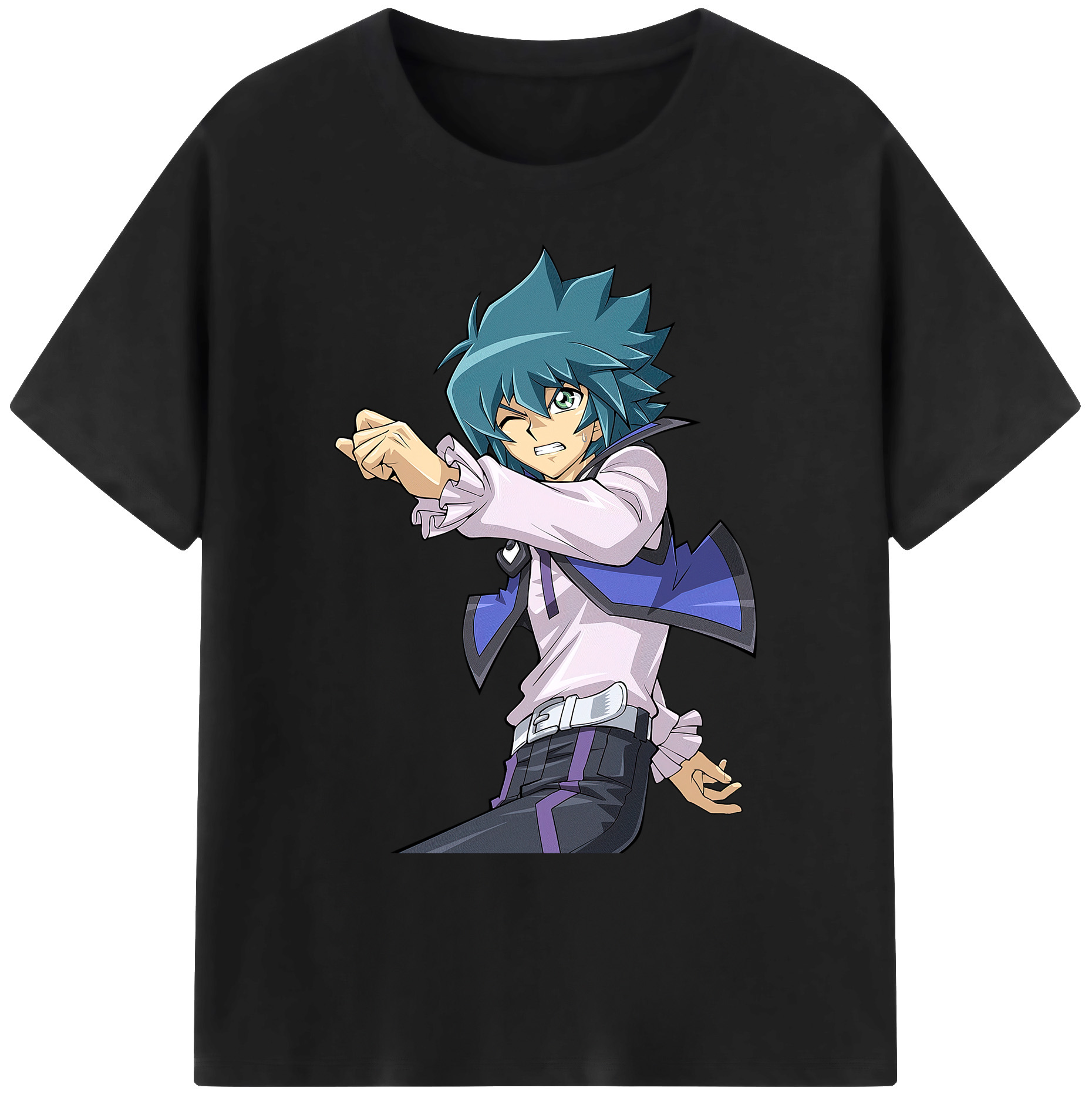 （画像用） 遊☆戯☆王 Yu-Gi-Oh! 綿100％ メンズ半袖Tシャツ｜肌触りやわらか＆通気性