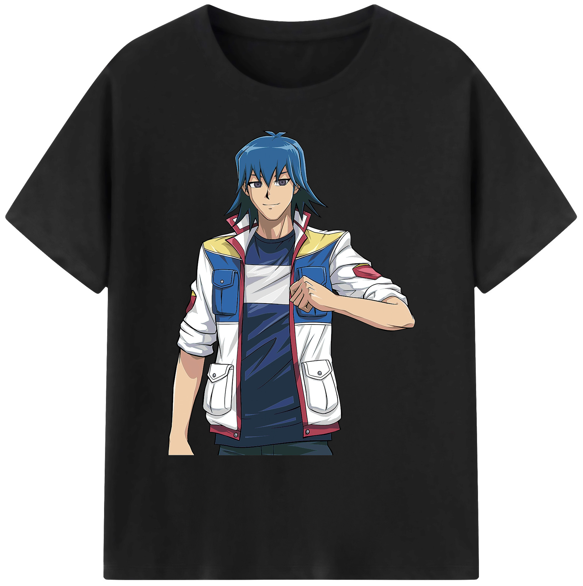 （画像用） 遊☆戯☆王 Yu-Gi-Oh! 綿100％ メンズ半袖Tシャツ｜肌触りやわらか＆通気性