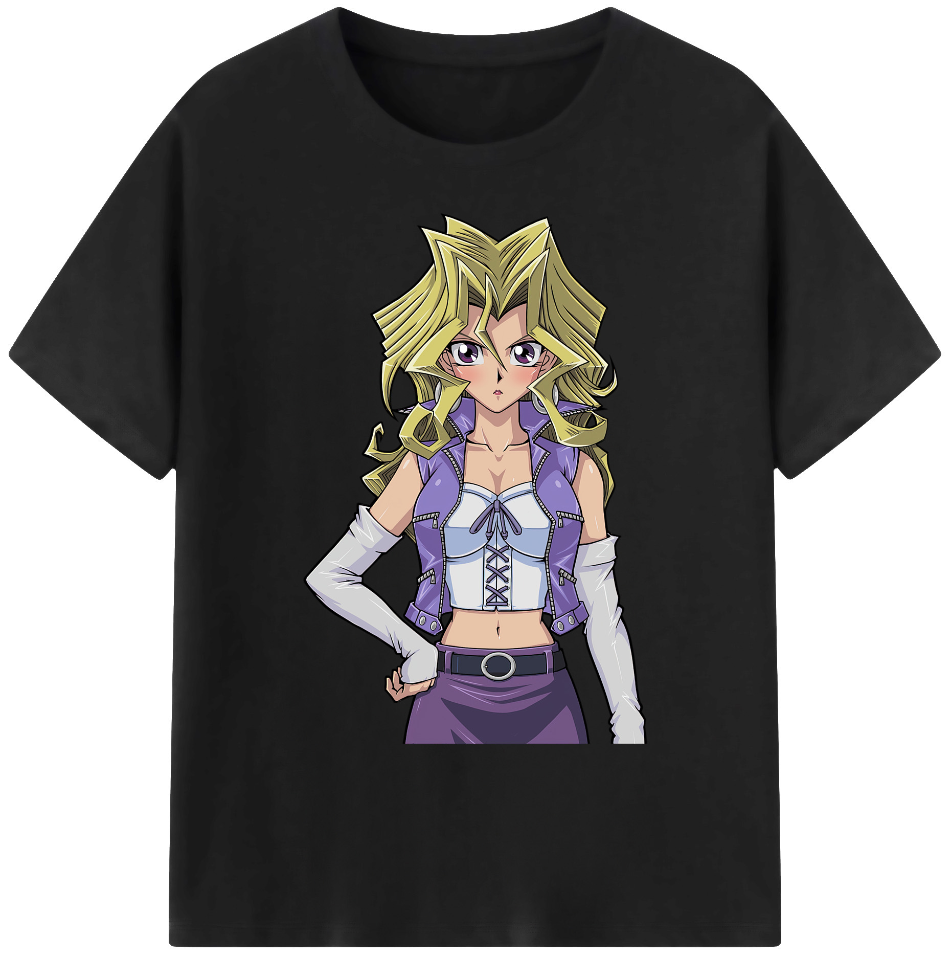 （画像用） 遊☆戯☆王 Yu-Gi-Oh! 綿100％ メンズ半袖Tシャツ｜肌触りやわらか＆通気性