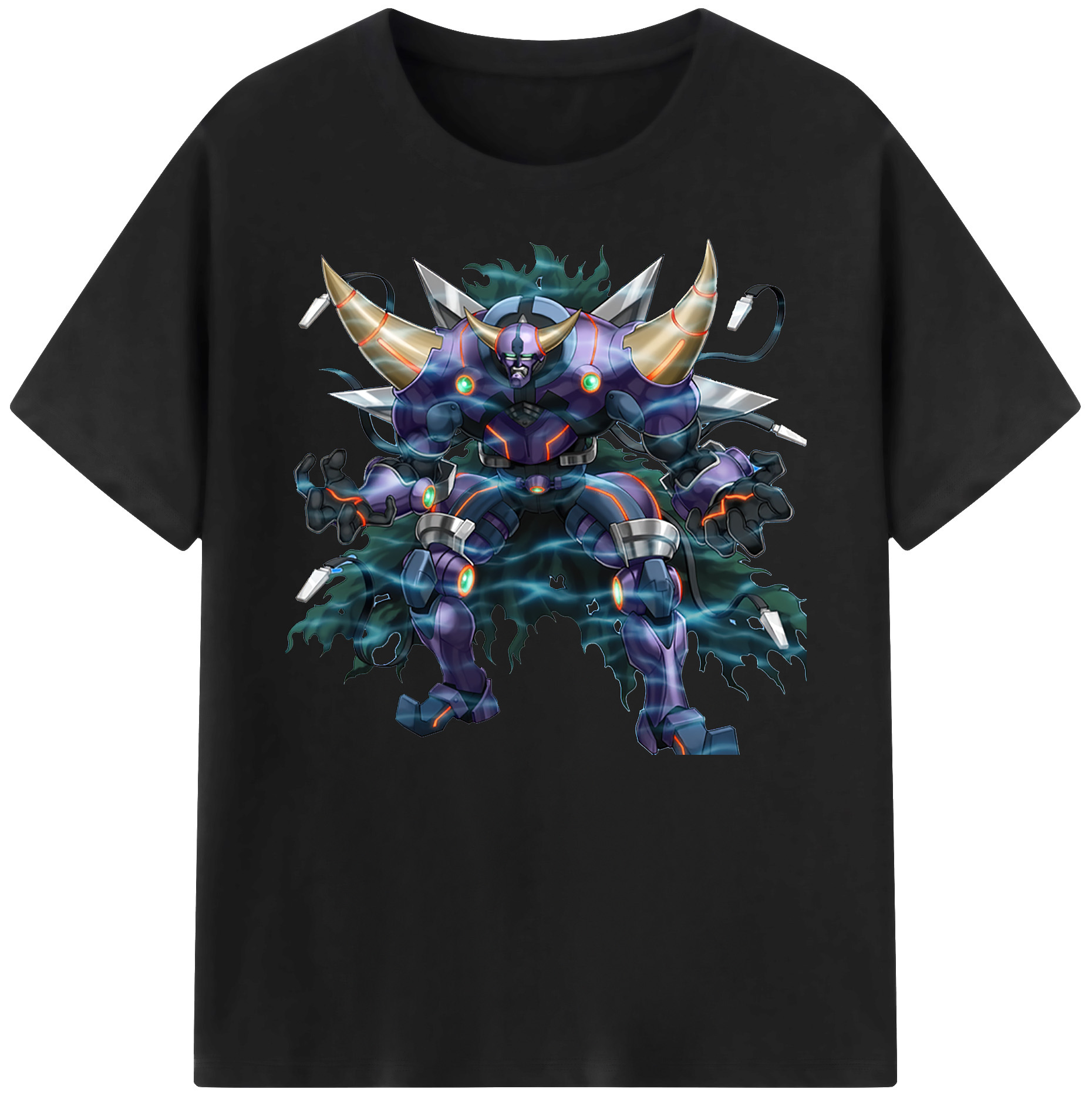 （画像用） 遊☆戯☆王 Yu-Gi-Oh! 綿100％ メンズ半袖Tシャツ｜肌触りやわらか＆通気性