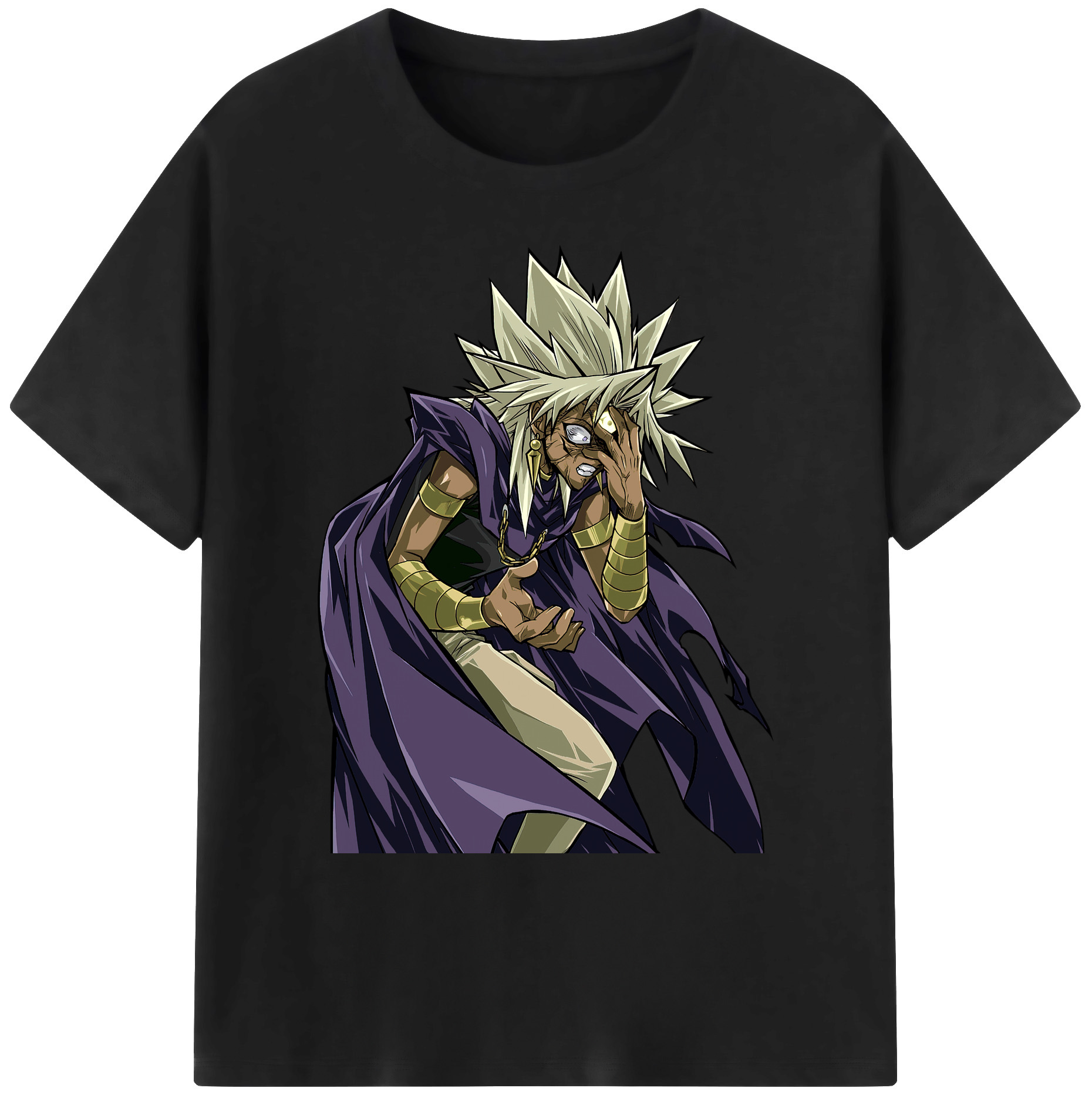 （画像用） 遊☆戯☆王 Yu-Gi-Oh! 綿100％ メンズ半袖Tシャツ｜肌触りやわらか＆通気性