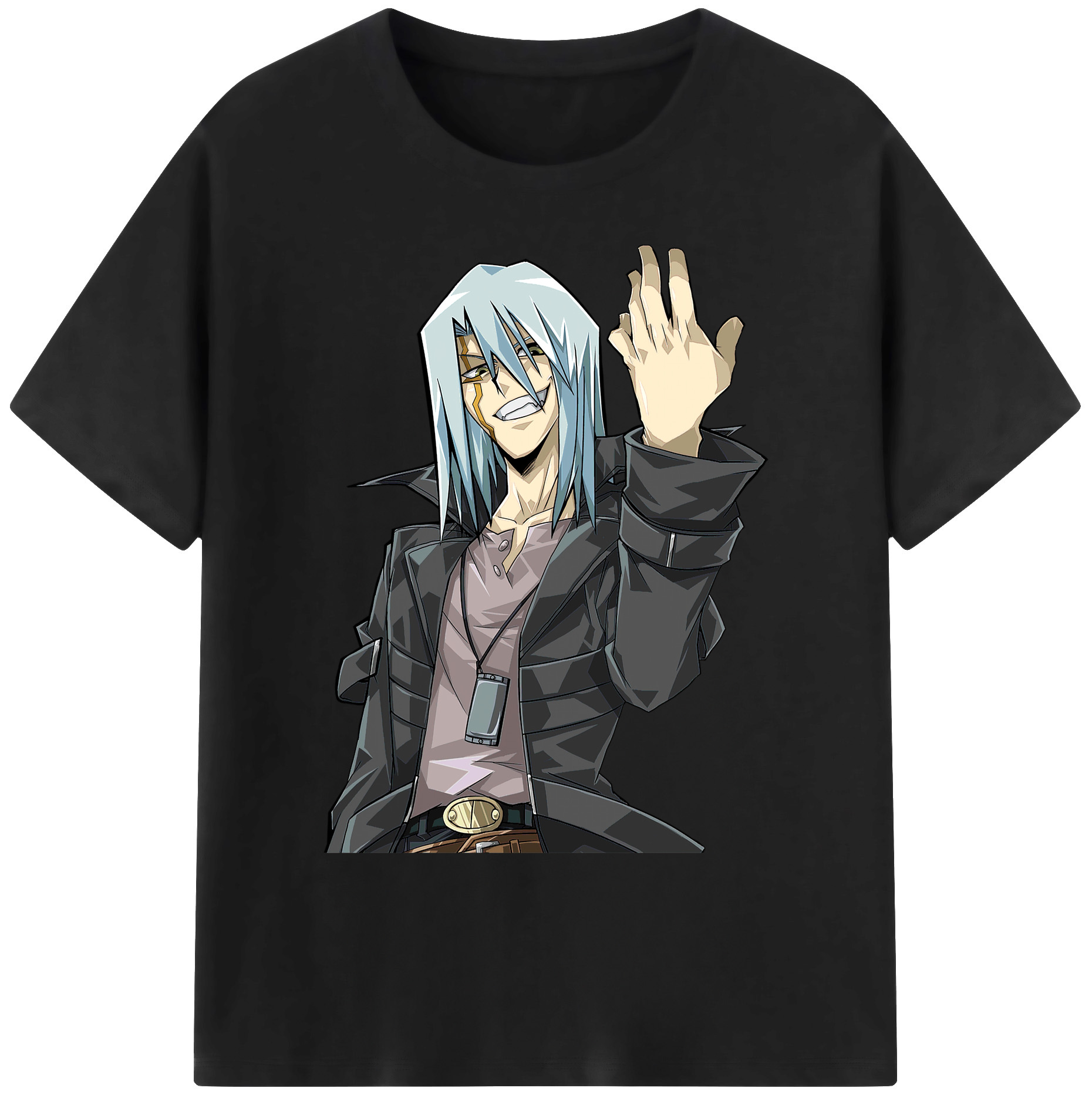 （画像用） 遊☆戯☆王 Yu-Gi-Oh! 綿100％ メンズ半袖Tシャツ｜肌触りやわらか＆通気性