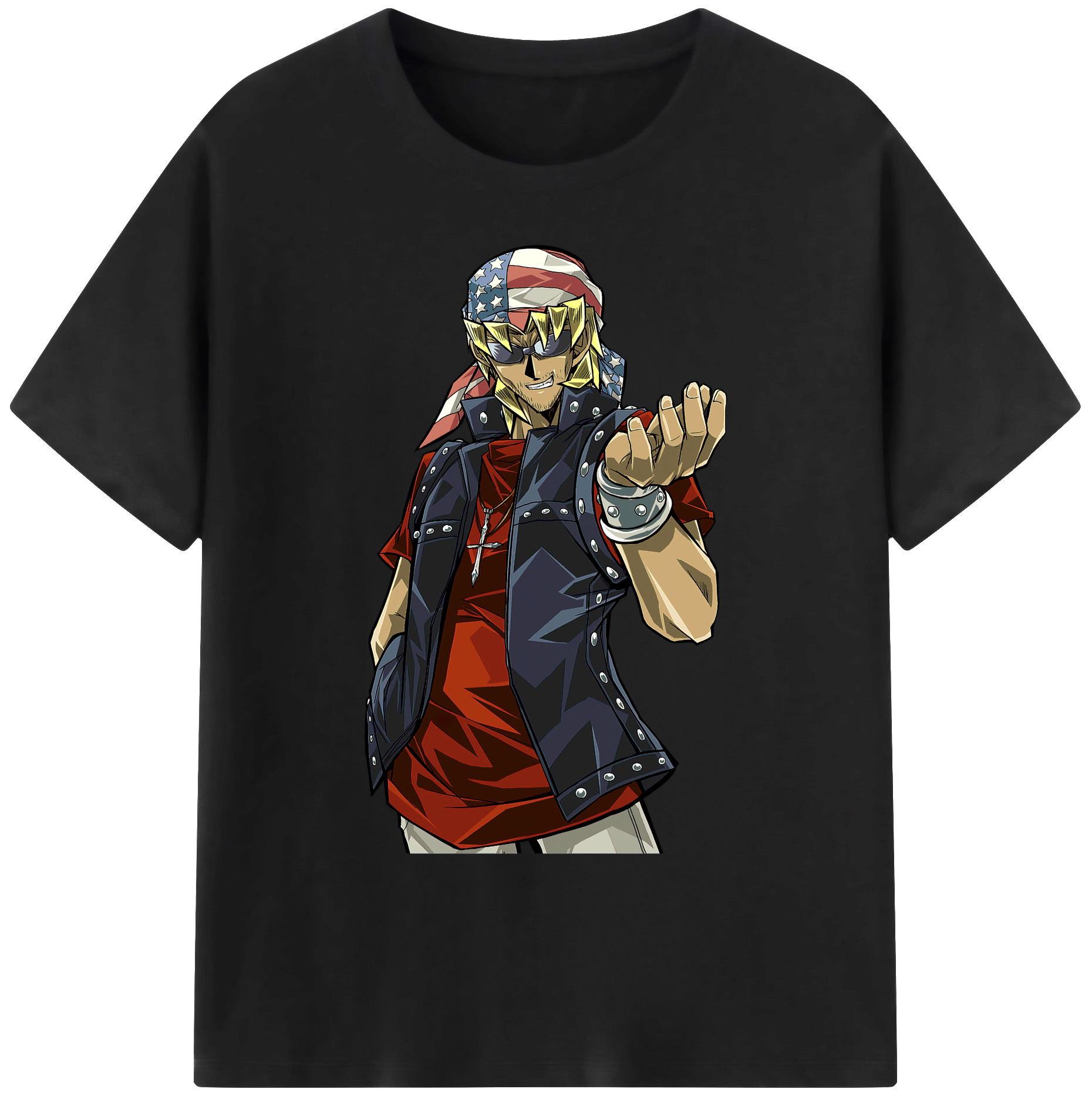 （画像用） 遊☆戯☆王 Yu-Gi-Oh! 綿100％ メンズ半袖Tシャツ｜肌触りやわらか＆通気性
