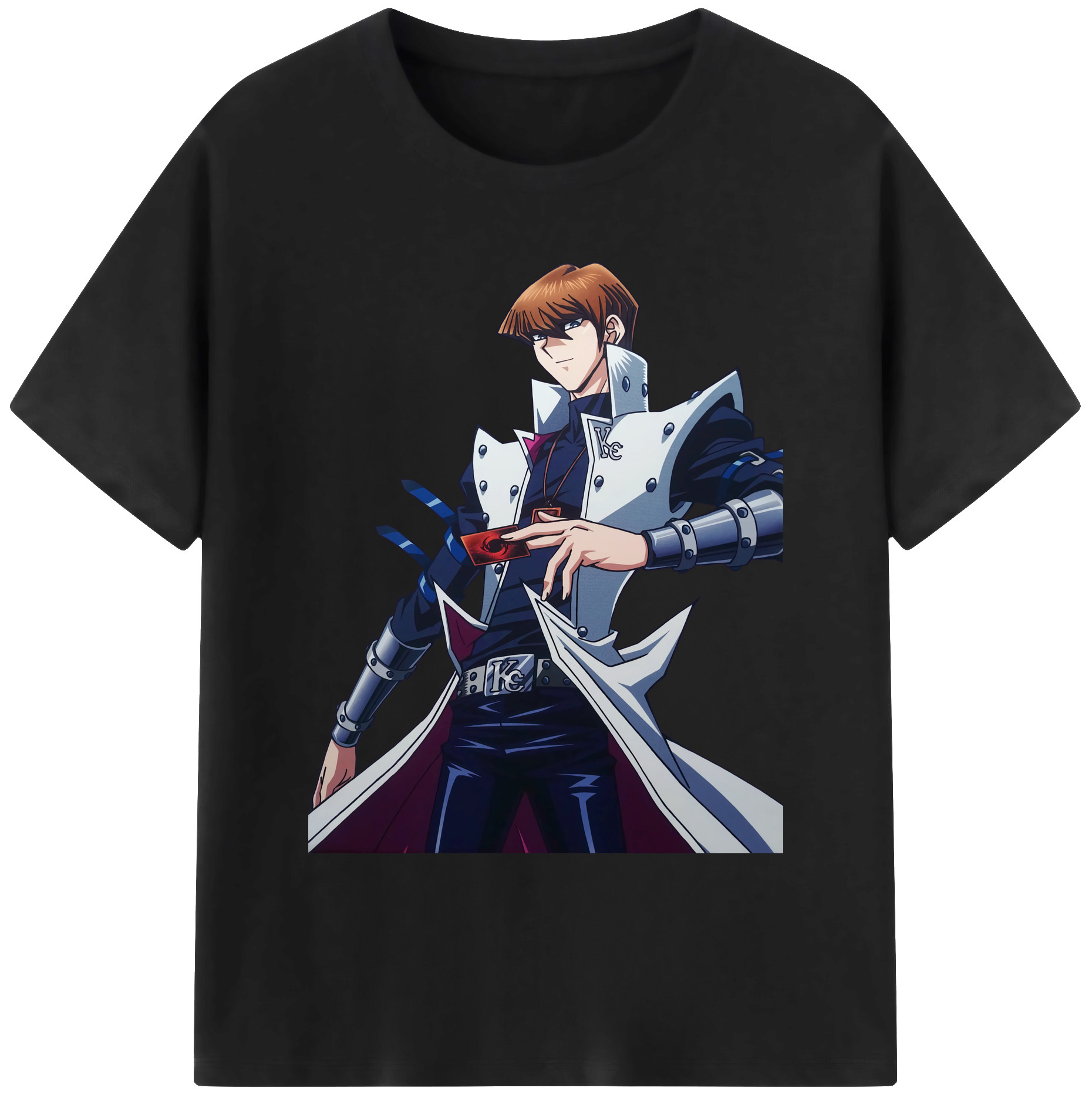 （画像用） 遊☆戯☆王 Yu-Gi-Oh! 綿100％ メンズ半袖Tシャツ｜肌触りやわらか＆通気性