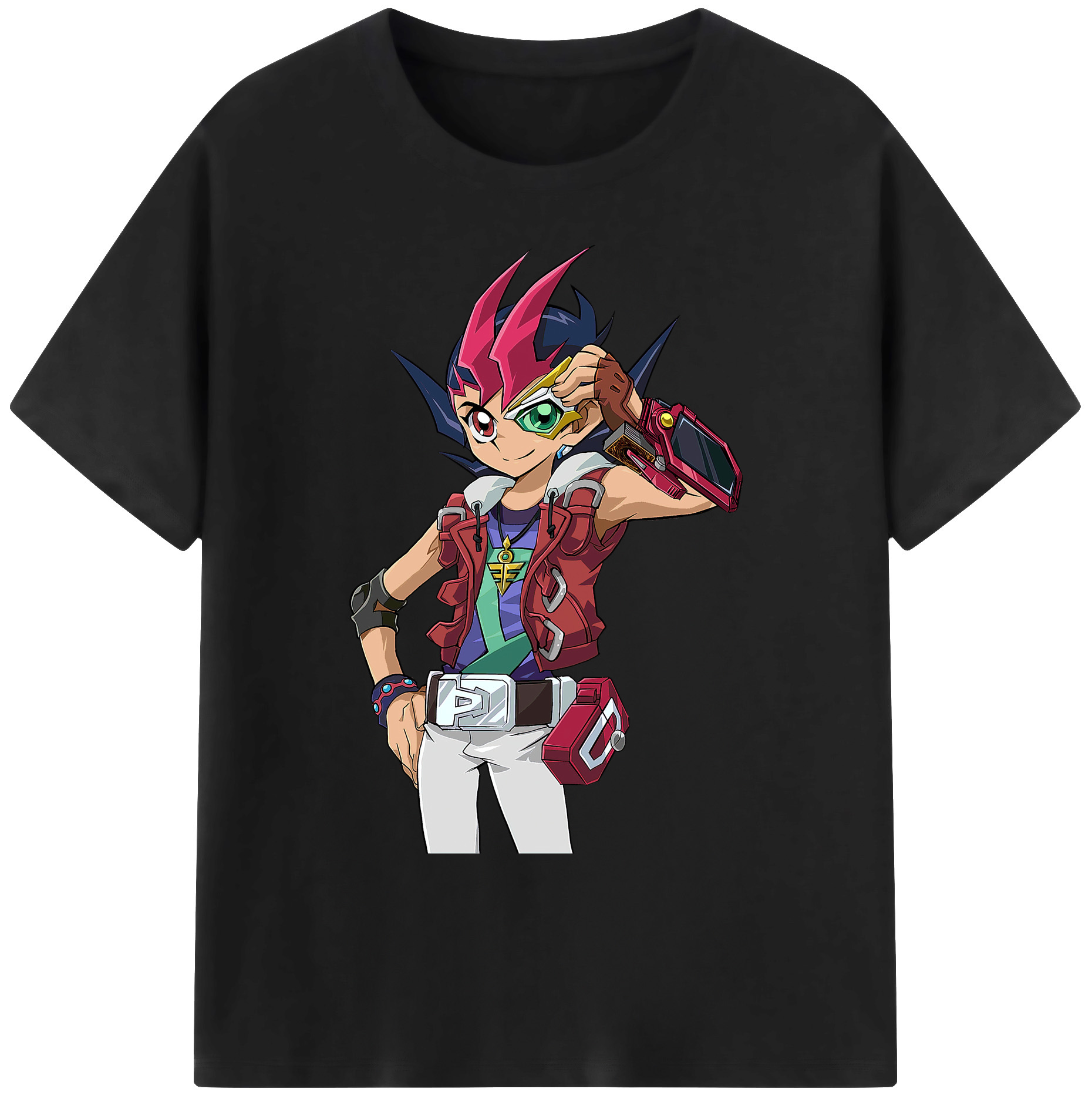 （画像用） 遊☆戯☆王 Yu-Gi-Oh! 綿100％ メンズ半袖Tシャツ｜肌触りやわらか＆通気性