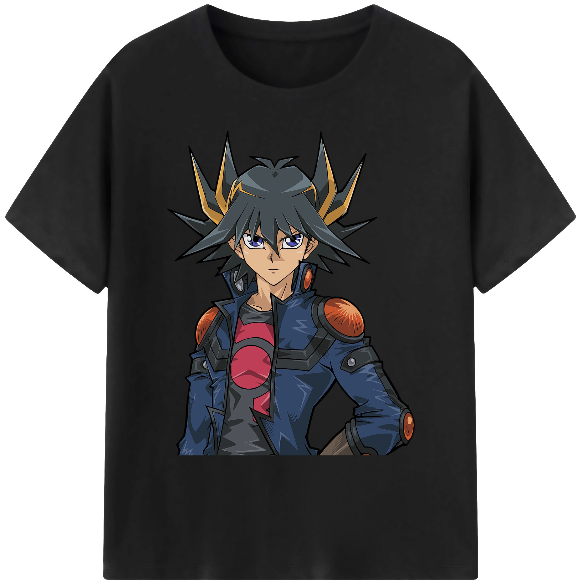 （画像用） 遊☆戯☆王 Yu-Gi-Oh! 綿100％ メンズ半袖Tシャツ｜肌触りやわらか＆通気性