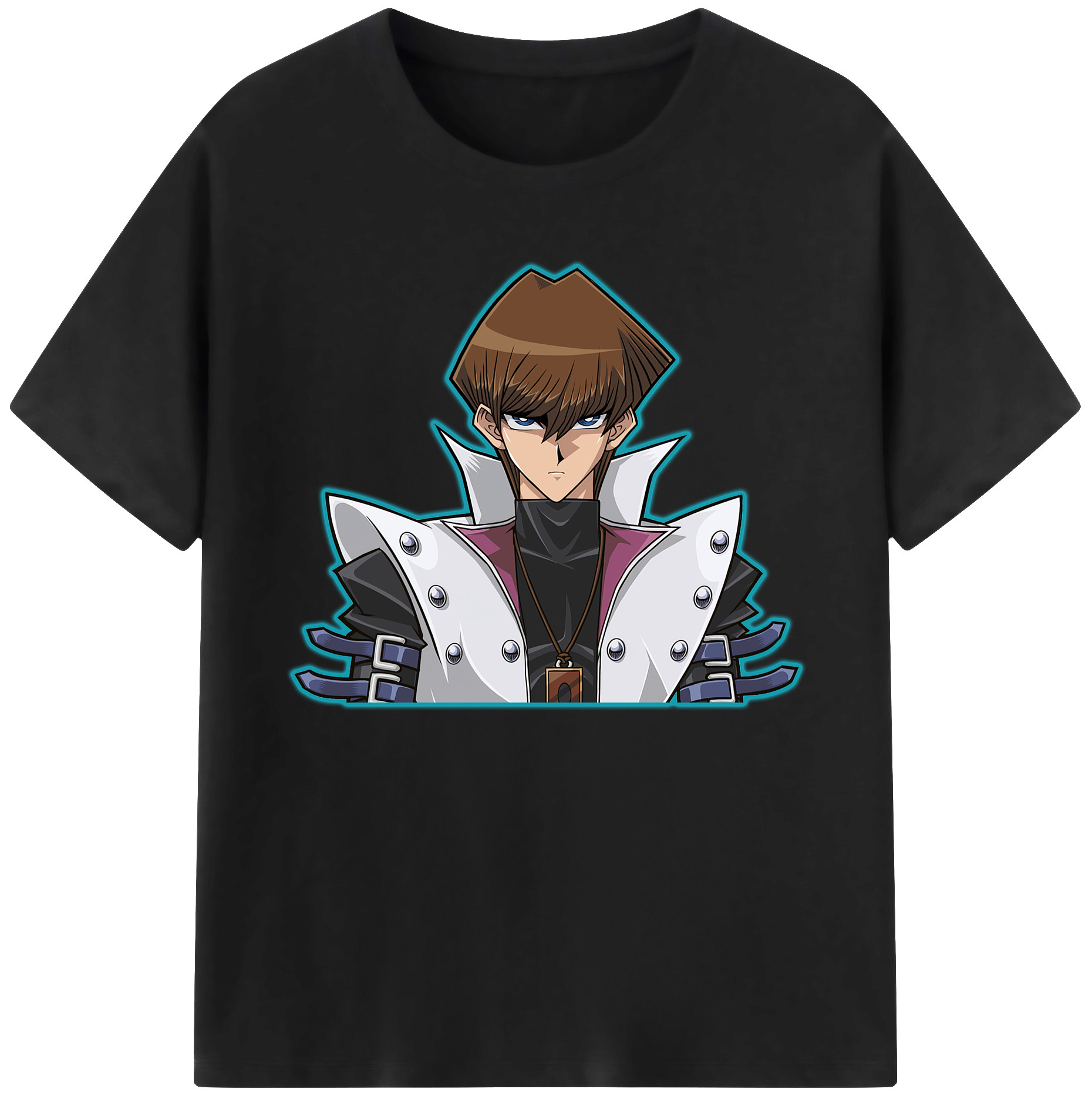 遊☆戯☆王 Yu-Gi-Oh! 綿100％ メンズ半袖Tシャツ｜肌触りやわらか＆通気性