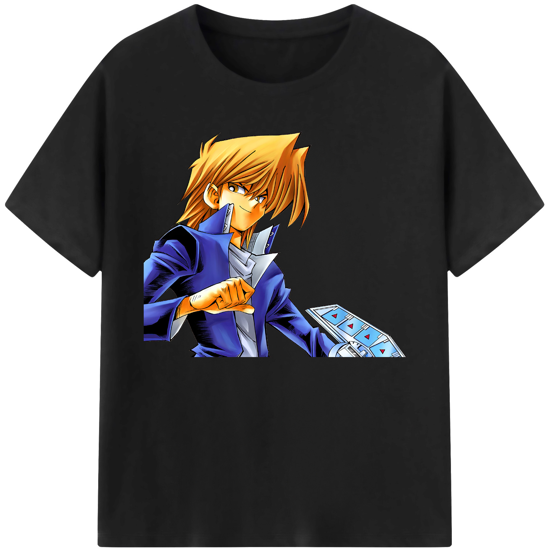 （画像用） 遊☆戯☆王 Yu-Gi-Oh! 綿100％ メンズ半袖Tシャツ｜肌触りやわらか＆通気性