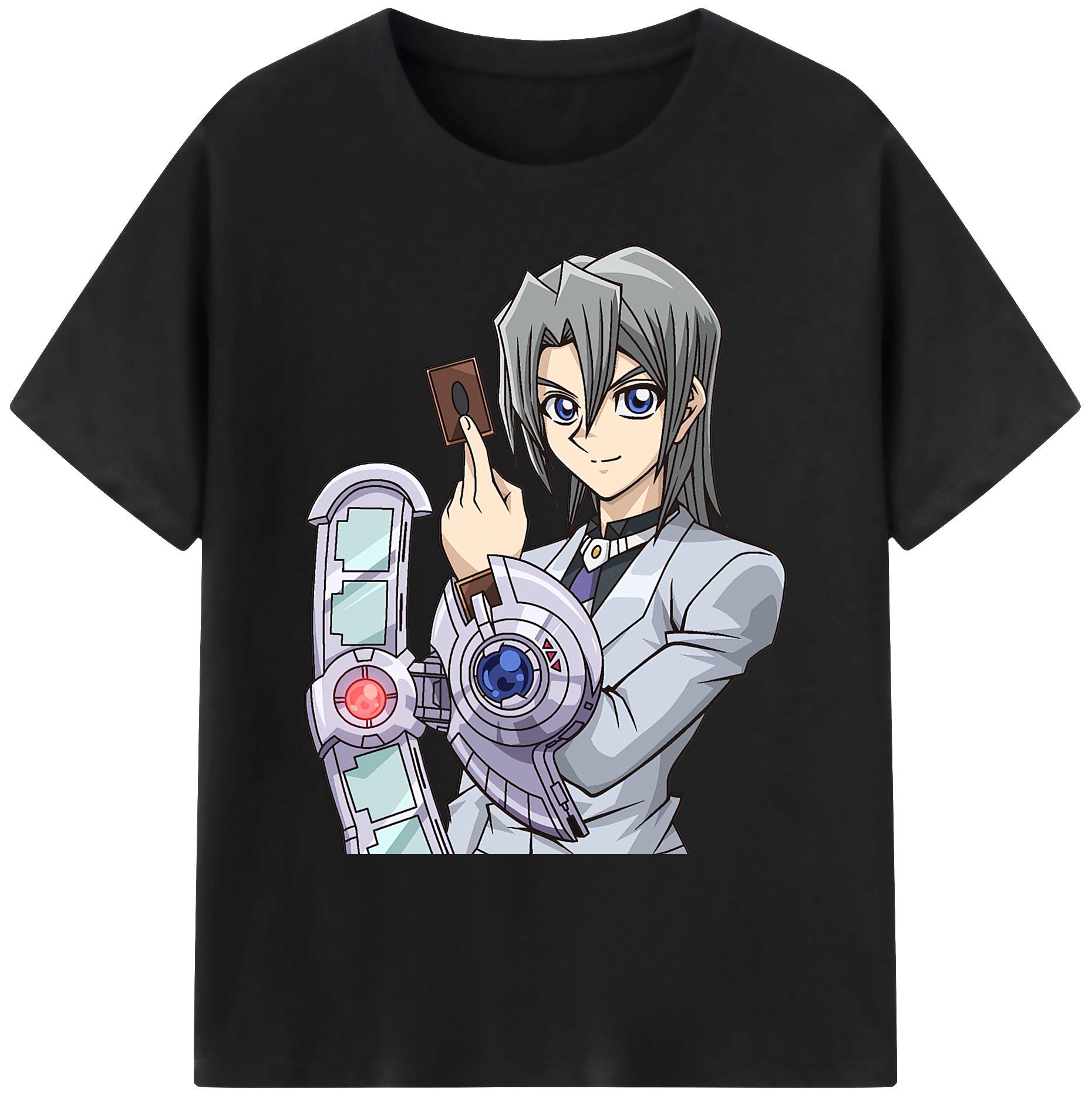 （画像用） 遊☆戯☆王 Yu-Gi-Oh! 綿100％ メンズ半袖Tシャツ｜肌触りやわらか＆通気性