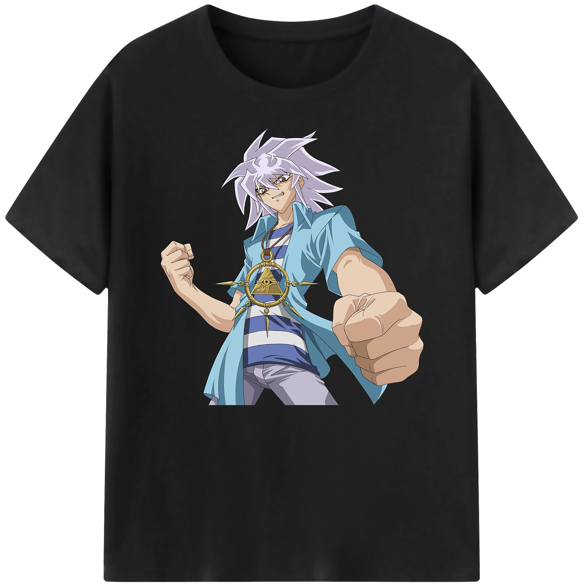 （画像用） 遊☆戯☆王 Yu-Gi-Oh! 綿100％ メンズ半袖Tシャツ｜肌触りやわらか＆通気性